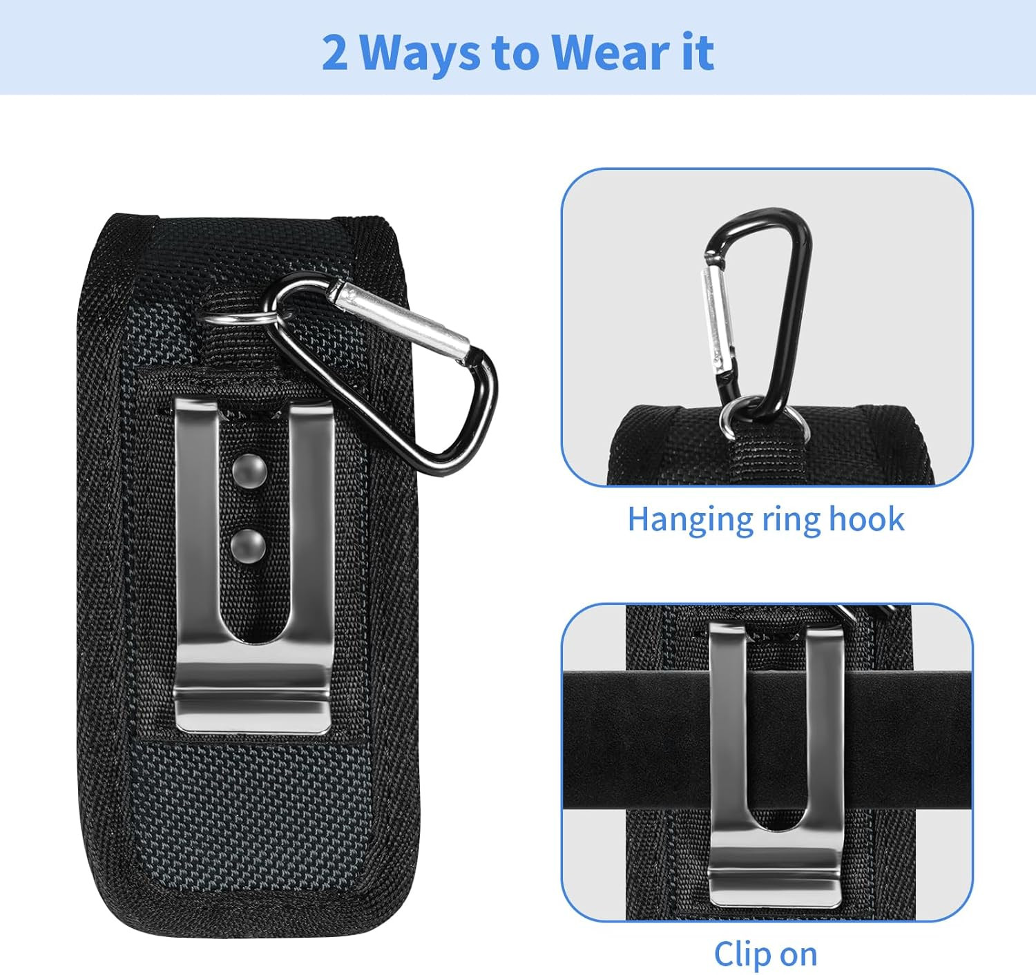Multitool Sheath EDC Pouch Compatible with Leatherman Wave plus Wingman Surge Re