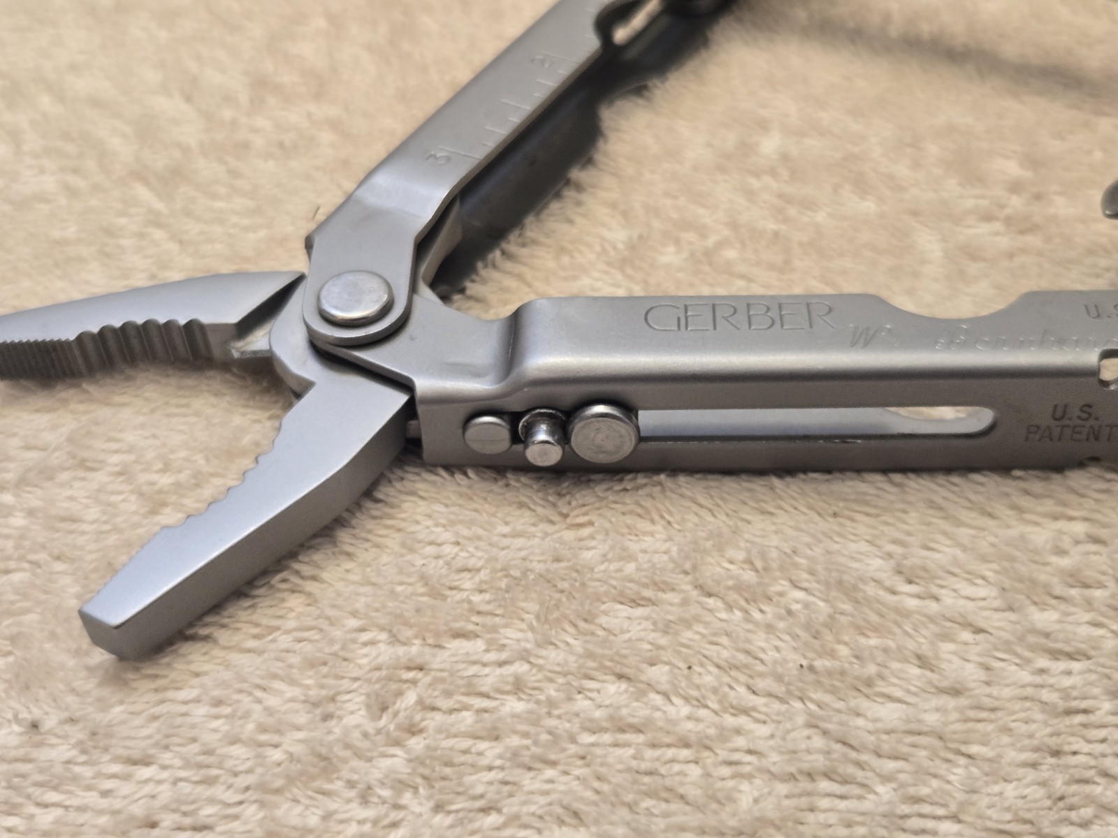 Vintage Early Gerber Multi-Plier Multi-Tool Knife, Blunt Nose Pliers
