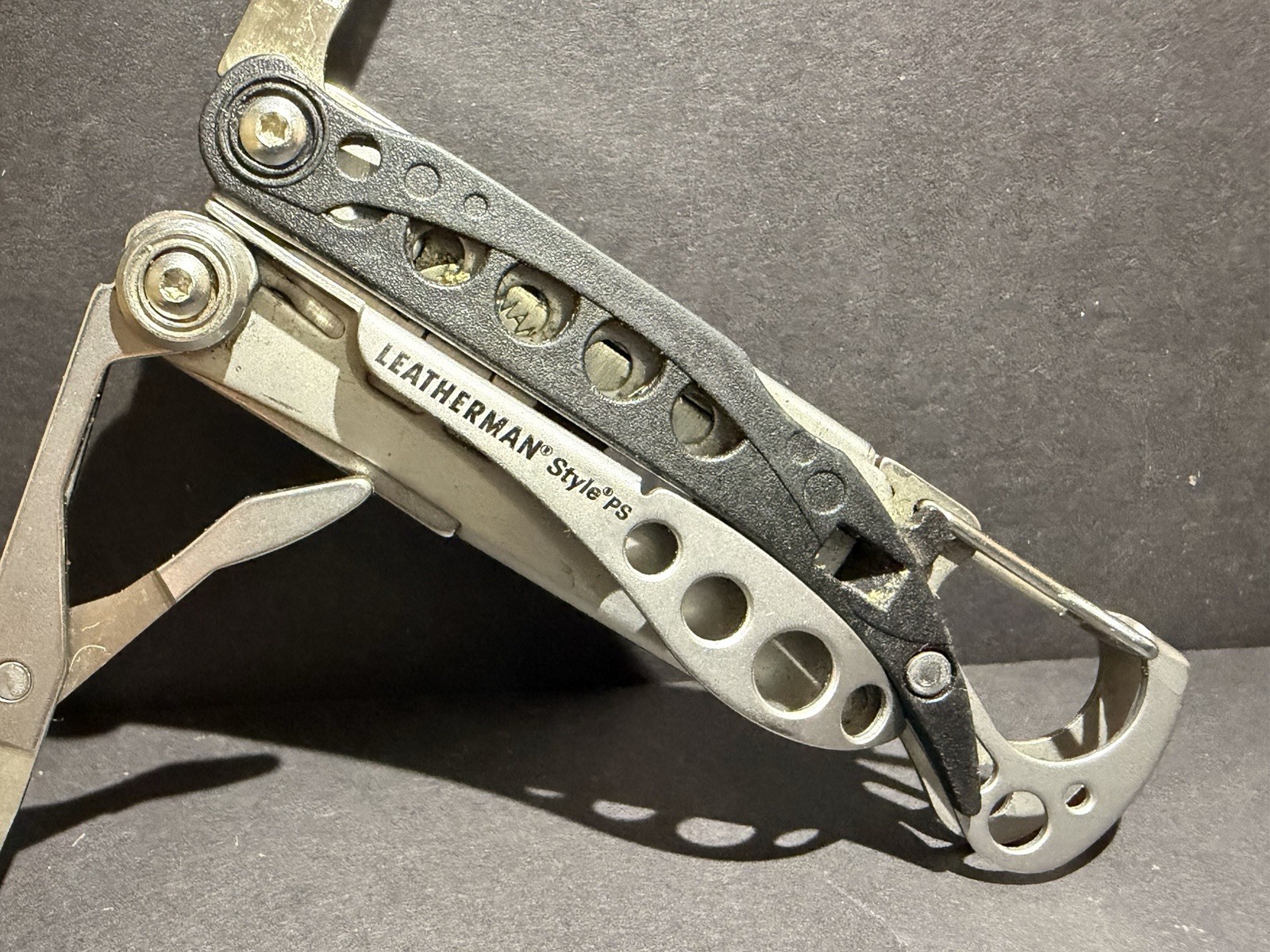 Leatherman Style PS Multi Tool File Scissor Carabiner Discontinued