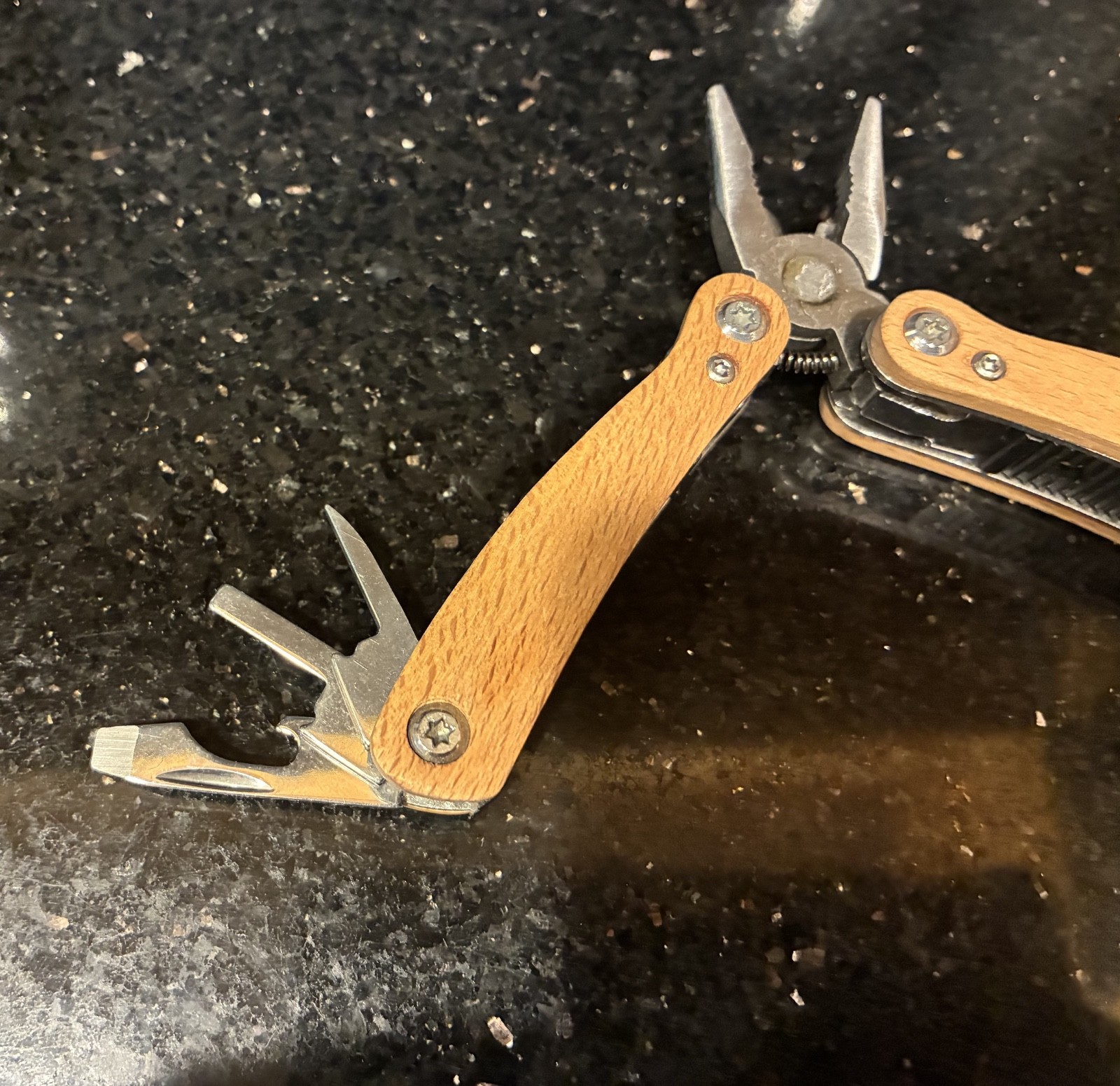 Eukarya wood-handle multi tool