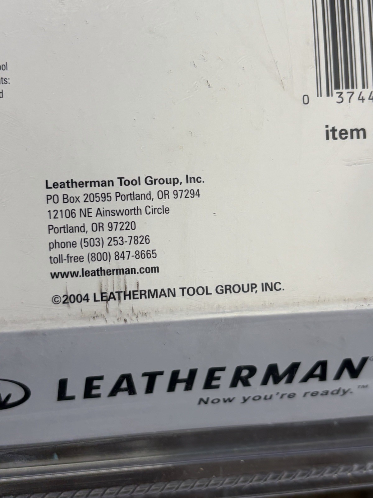 Leatherman Super Tool 200 Blister Pack Gift Set – Vintage 2004 Sealed New NOS