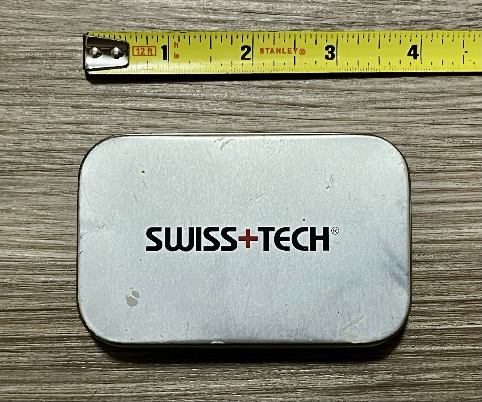 Swiss-Tech Micro Plus 6 in 1 Multi Mini Tool Pocket Pliers Screwdriver Tin Case
