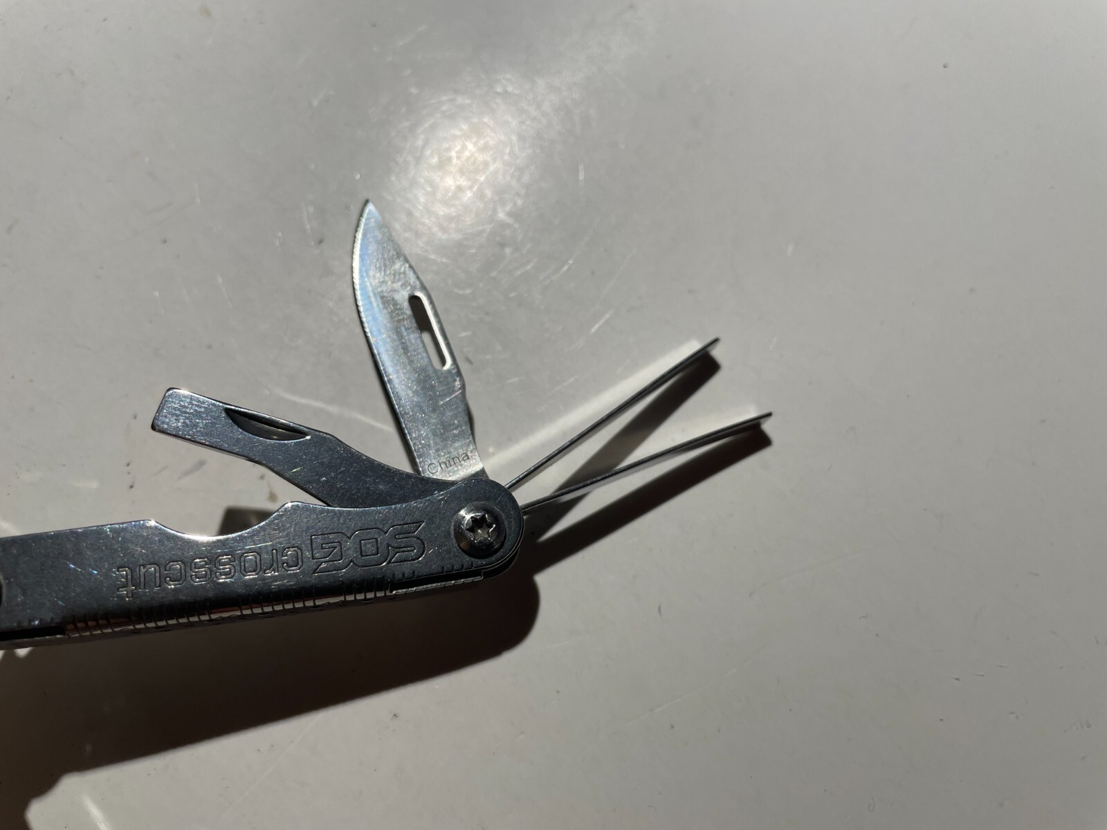 SOG Crosscut Small Stainless Steel Multi-Tool Scissors Knife