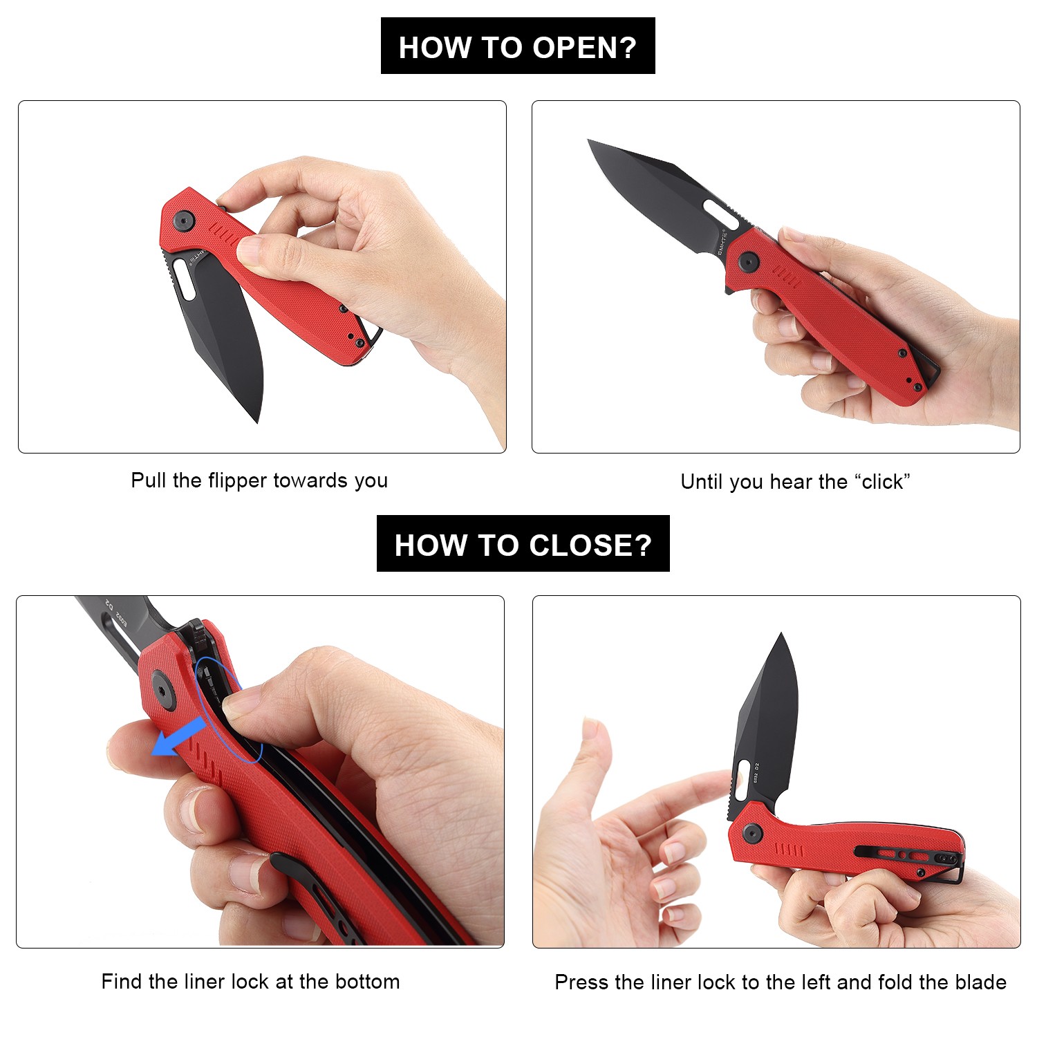 7.67″ SPRING OPEN ASSISTED TACTICAL FOLDING POCKET KNIFE EDC Blade Tactical Tool