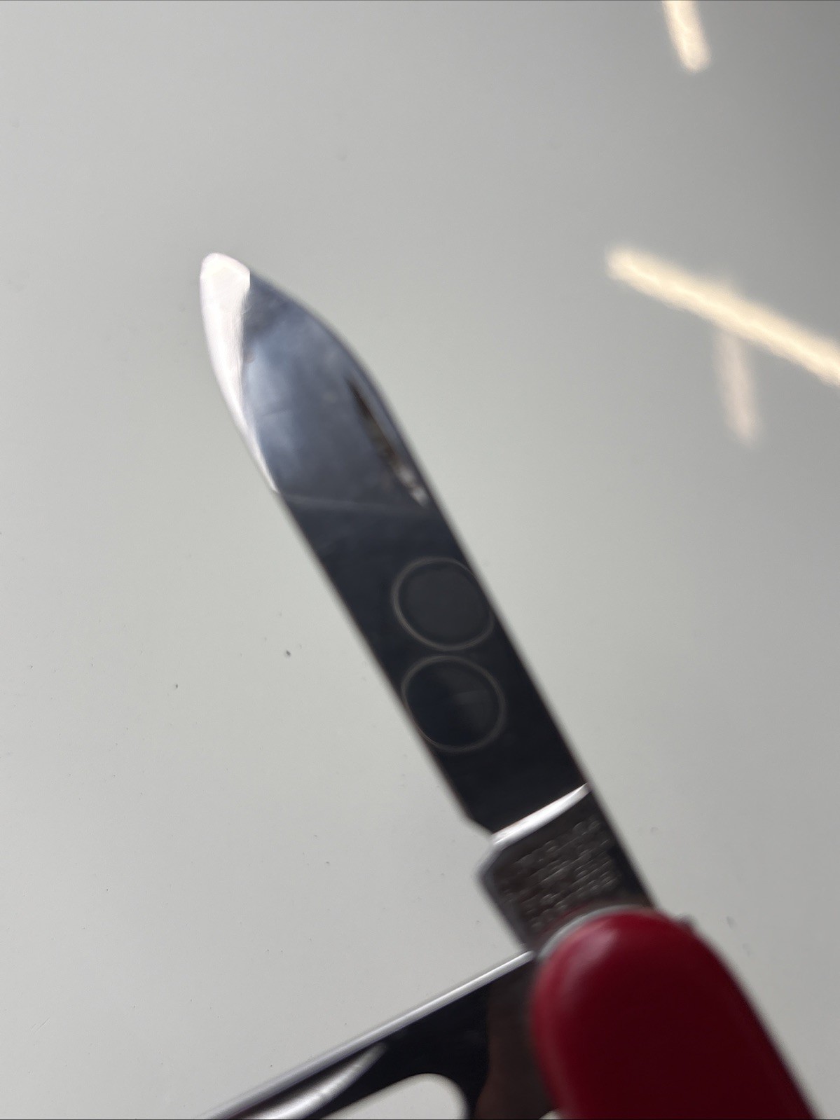 Victorinox Swiss Army Knive Officier Suisse With Lincoln Cars Logo
