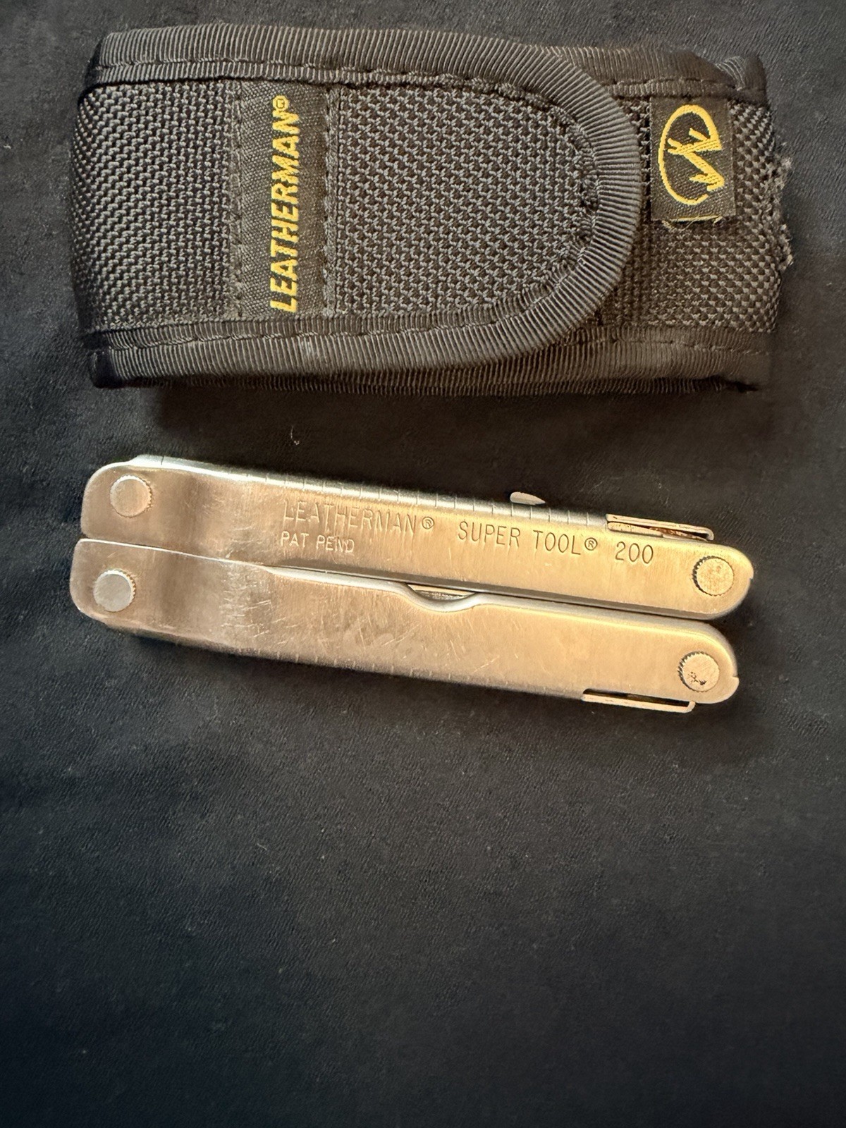 Leatherman Super Tool 200 Multi-Tool Knife w/ Sheath – Pat Pend