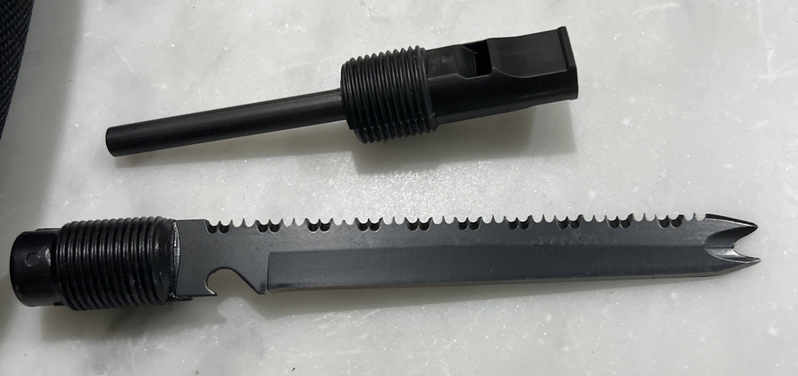 Wilson And Miller Survival Tool Case Shovel Conceal Handle Whistle Knife Ice Pk