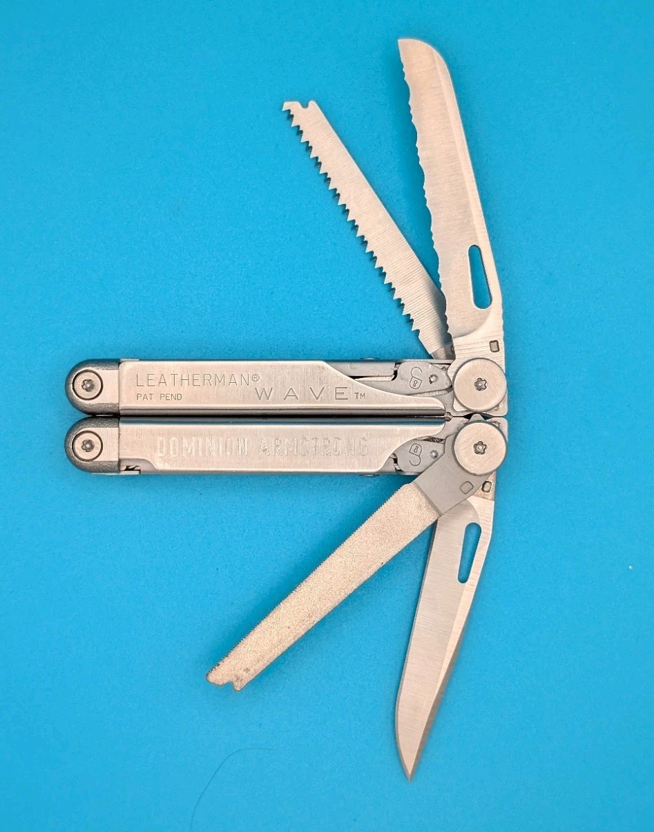 Vintage Leatherman Wave Original Multi Tool! , Dated 0402 (APR, 2002)