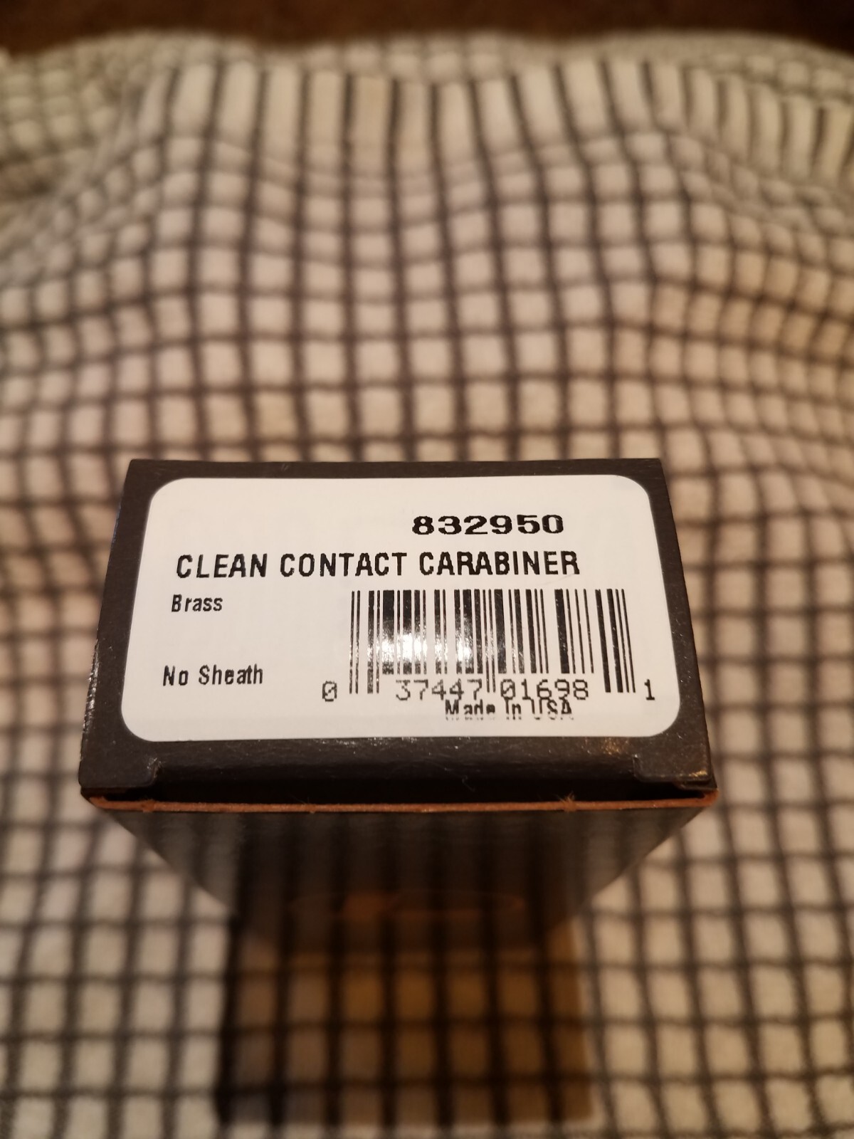 Leatherman Clean Contact Carabiner Tool Brass Corona Hook new box Edc Clip On