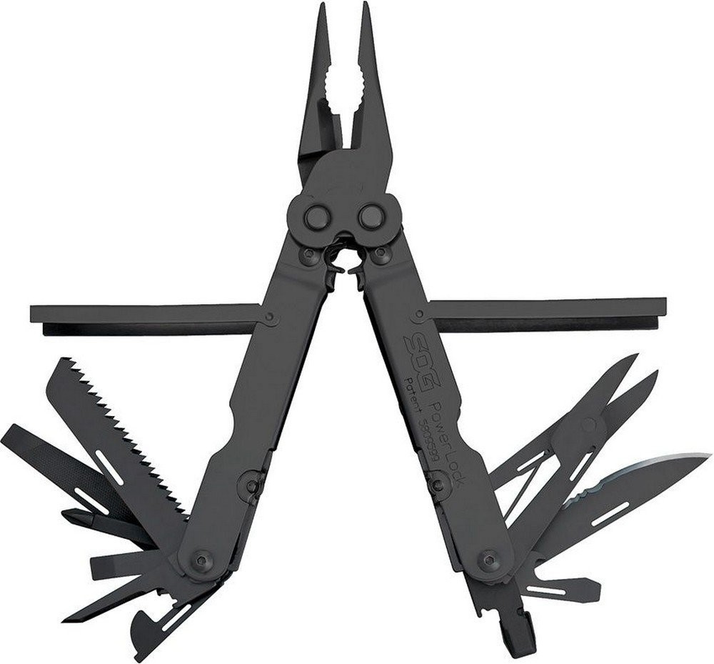 SOG Powerlock Eod Black Oxide Multi Tools Stainless Steel Construction – B61N-CP