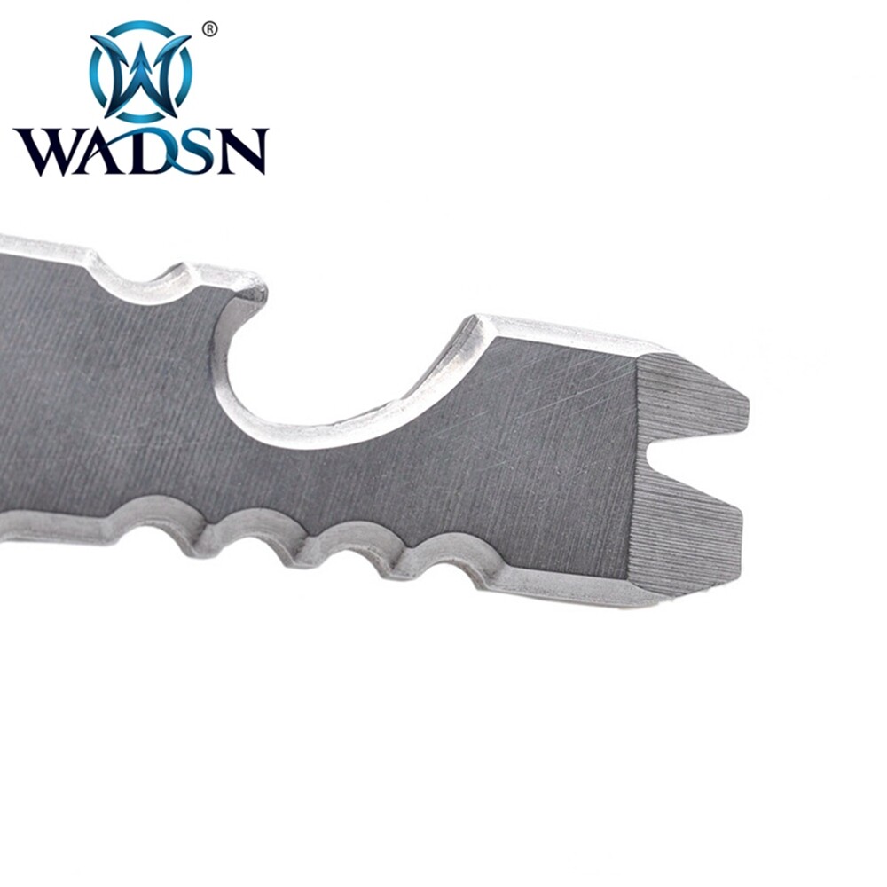 WADSN Stainless Steel Tactical Multi-functional Pocket Tool Key Ring Keychain