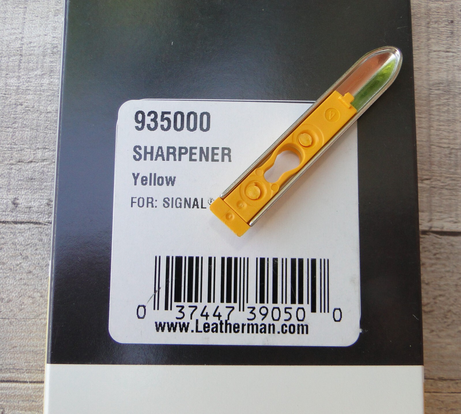 Leatherman® Signal Diamond Coated Sharpener Yellow for Signal Multi-Tool 935000