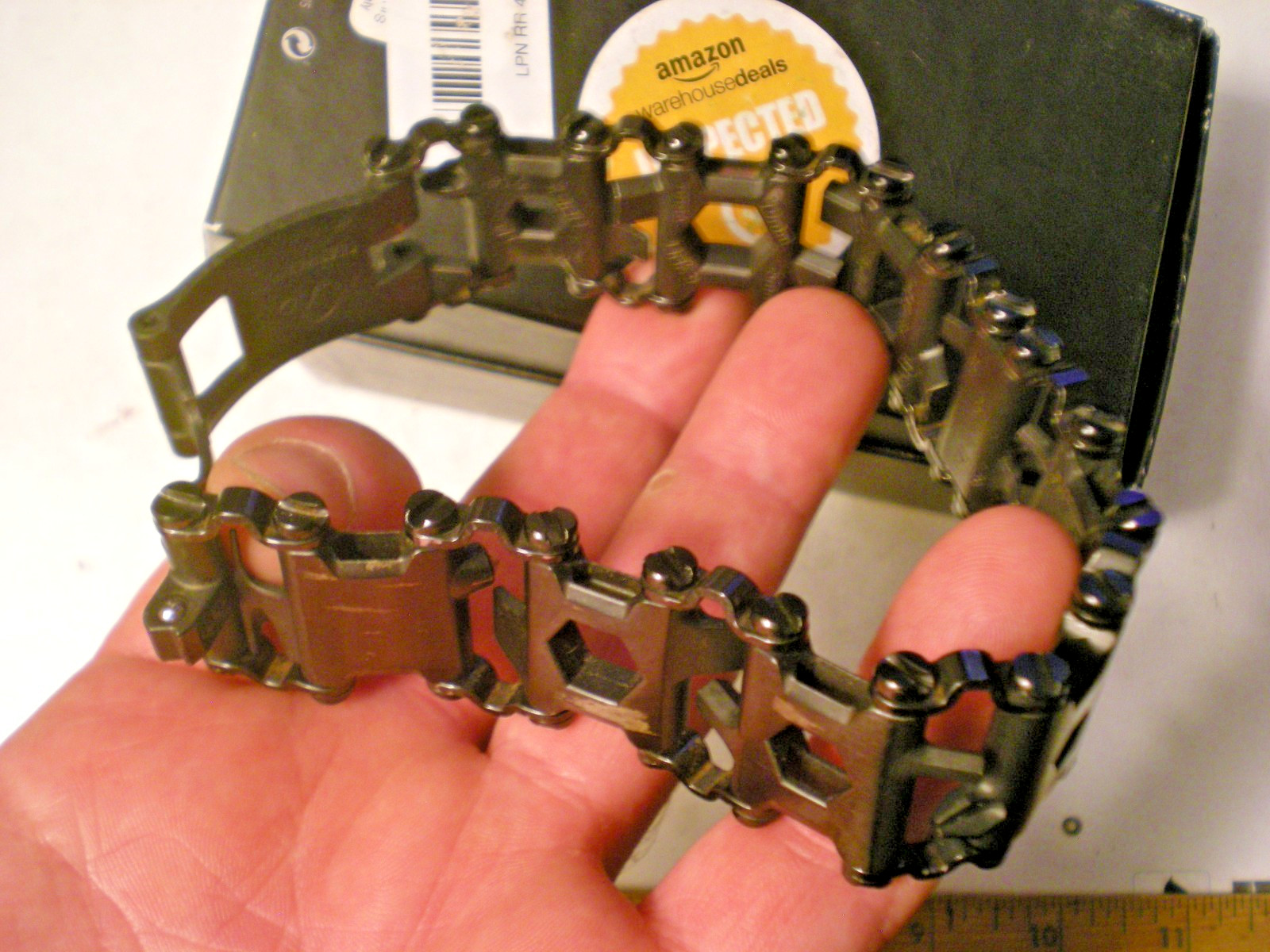 Leatherman Tread Bracelet Multi Tool Black Complete And Authentic