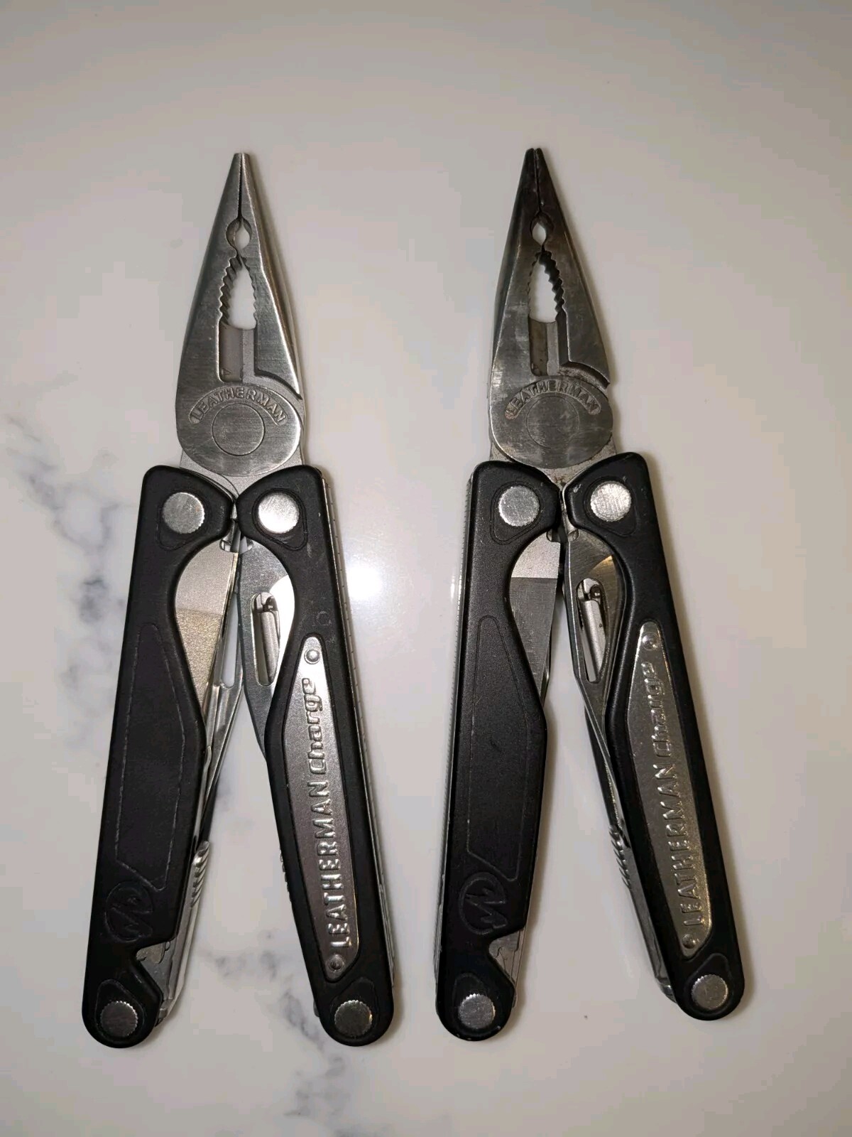 2x Vintage Leatherman Charge Multi Tool Sharp USA Lifetime Warranty