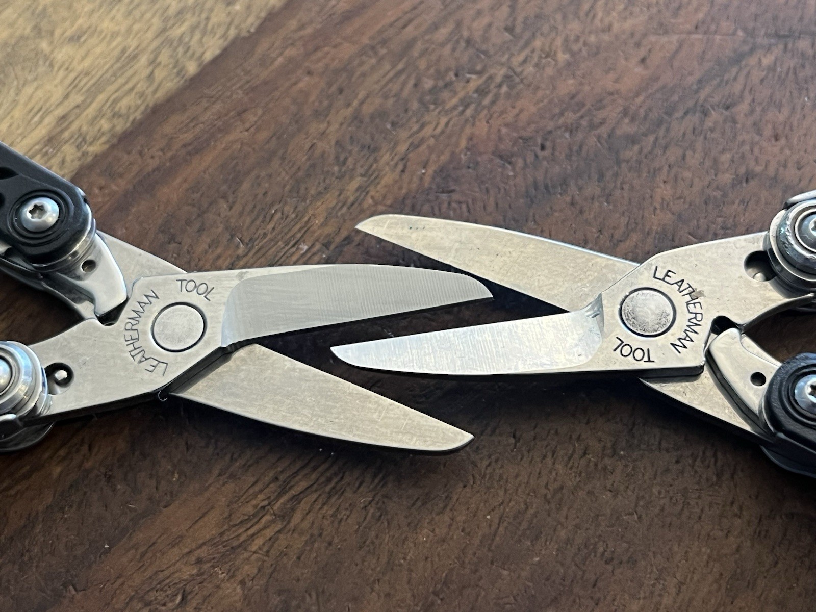 Retired Leatherman Style CS Multi Tool Knife File Scissor Carabiner (Lot Of 2)