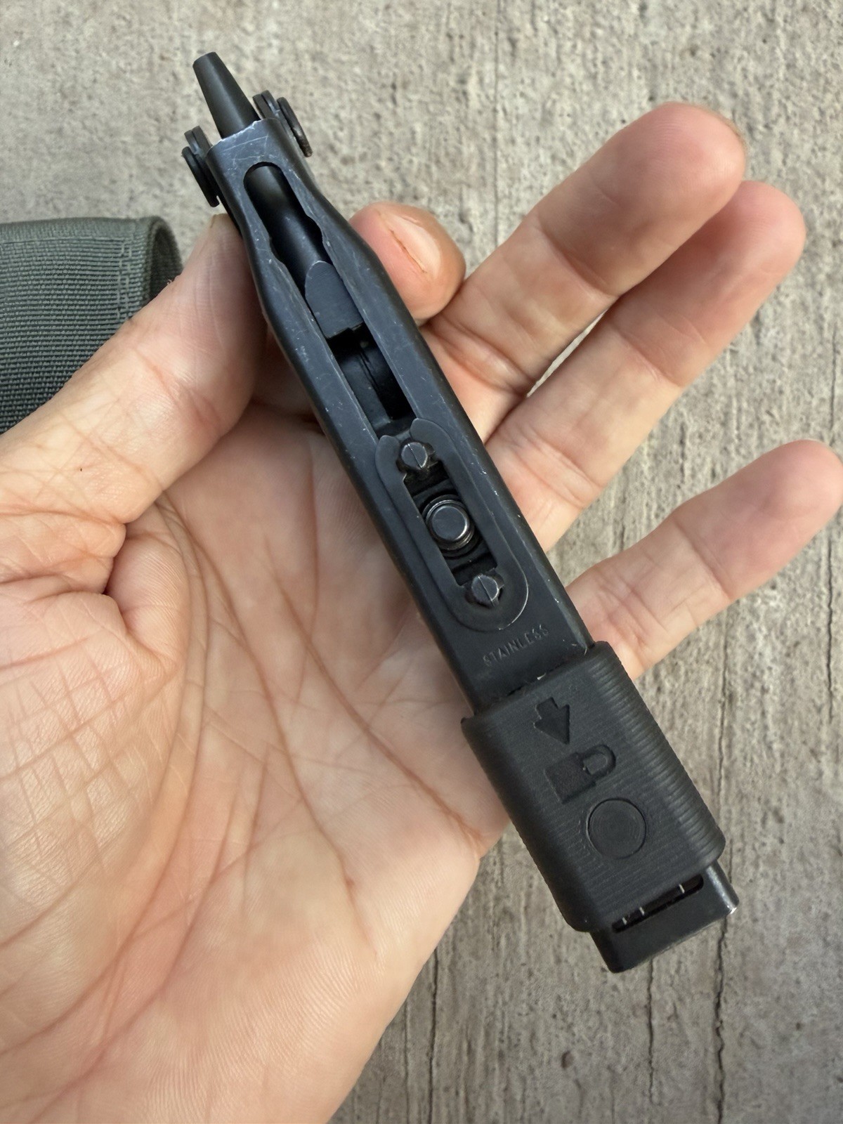 GERBER MP600 MULTI-PLIER TOOL MILITARY, HUNTERS BLACK OXIDE W/ACU CASE/POUCH EXC