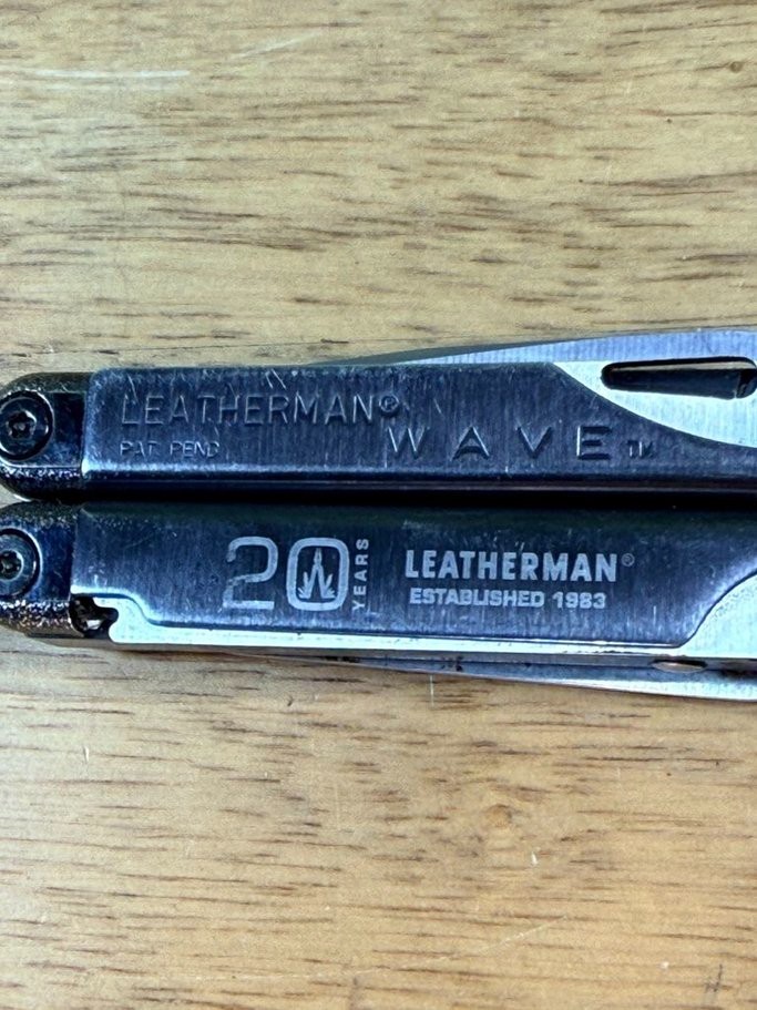Leatherman Wave 20TH Anniversary Limited Edition Year 2002