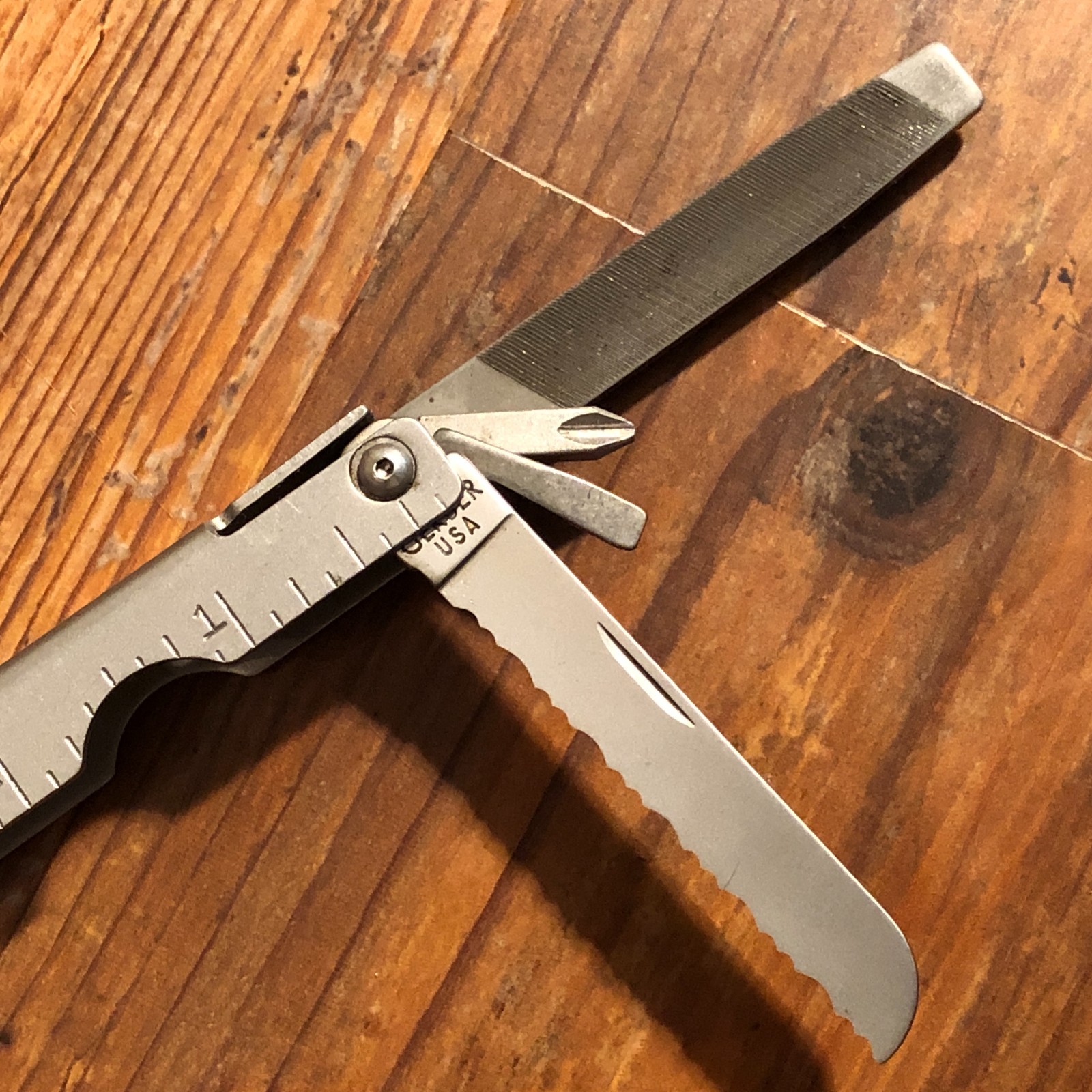 Vintage 90s 2000s Gerber USA Original Blunt Nose Multi-Plier Multi-Tool & Pouch