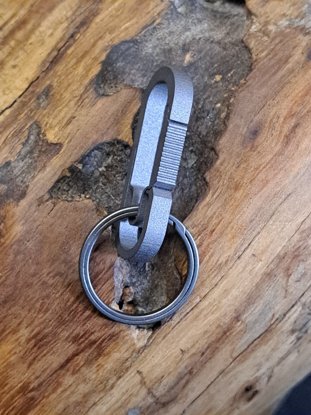 Pro Series Super Mini EDC Titanium Carabiner Keychain