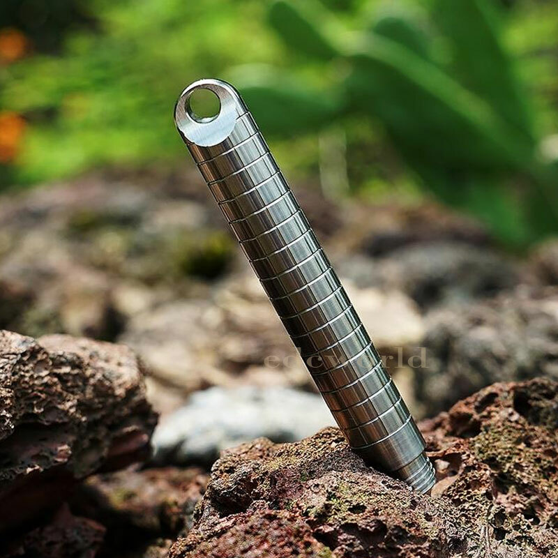 EDC Min Titanium Keychain Practical Ballpoint Pen Signature Tacticak Outdoor Pen