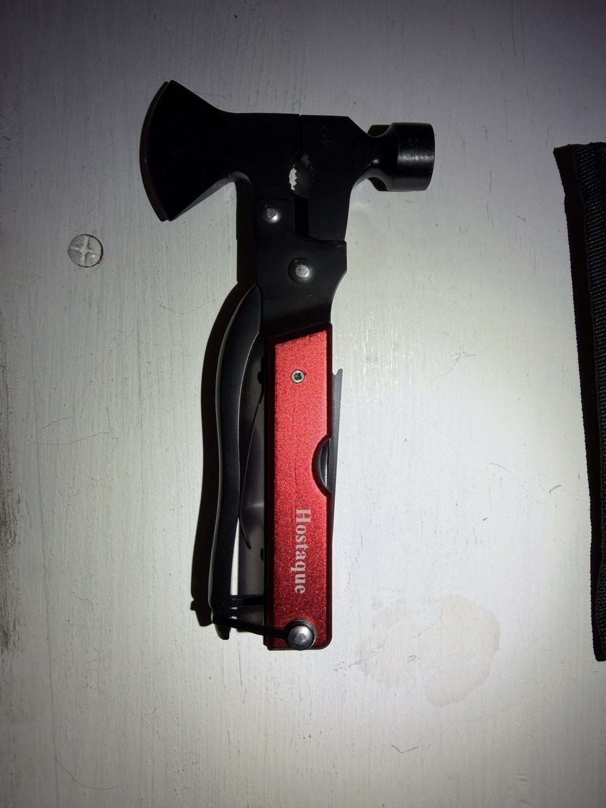 14-in-1 Outdoor Multitool Hammer – Survival Gear with Axe, Knife, Pliers.