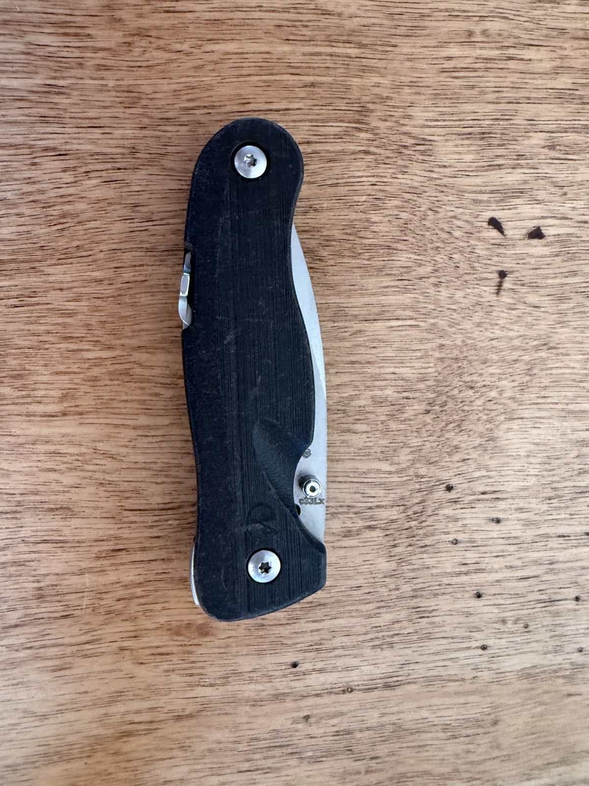 Leatherman Crater C33 Folding Pocket Knife Bottle Opener Carabiner Blade