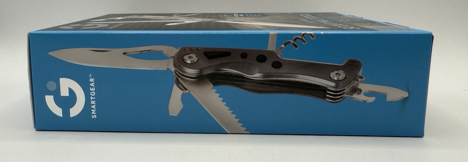 Scout Multitool Knife Smartgear Grip Point 7 Functions In One Stainless Rugged