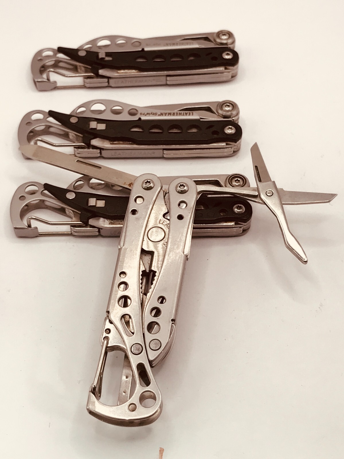 RARE Leatherman Style PS Pliers file Scissor Multitool Retired Checked USED
