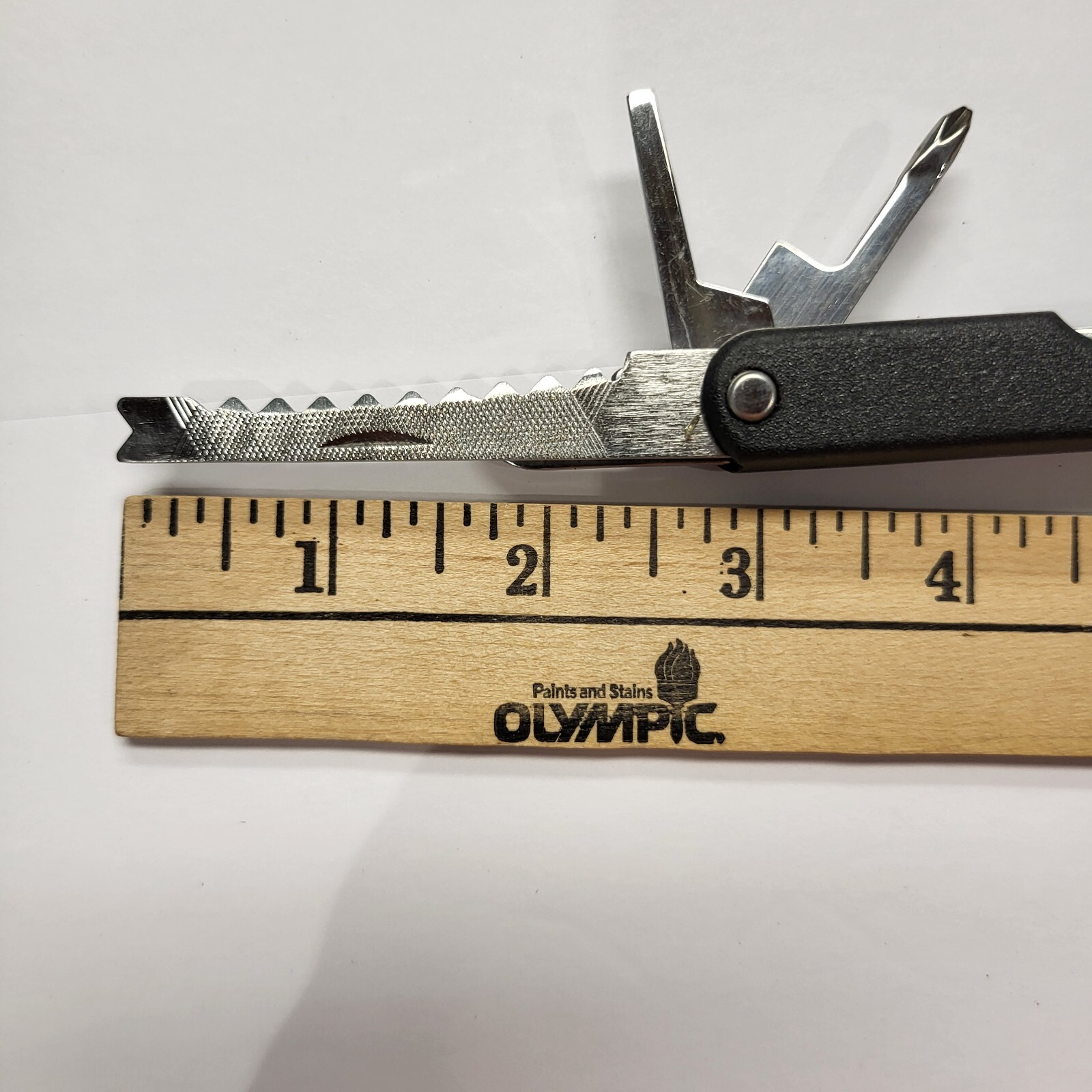 Mountain Quest Multitool w/ case Pliers Knife File Screwdriver Bottle Opener +