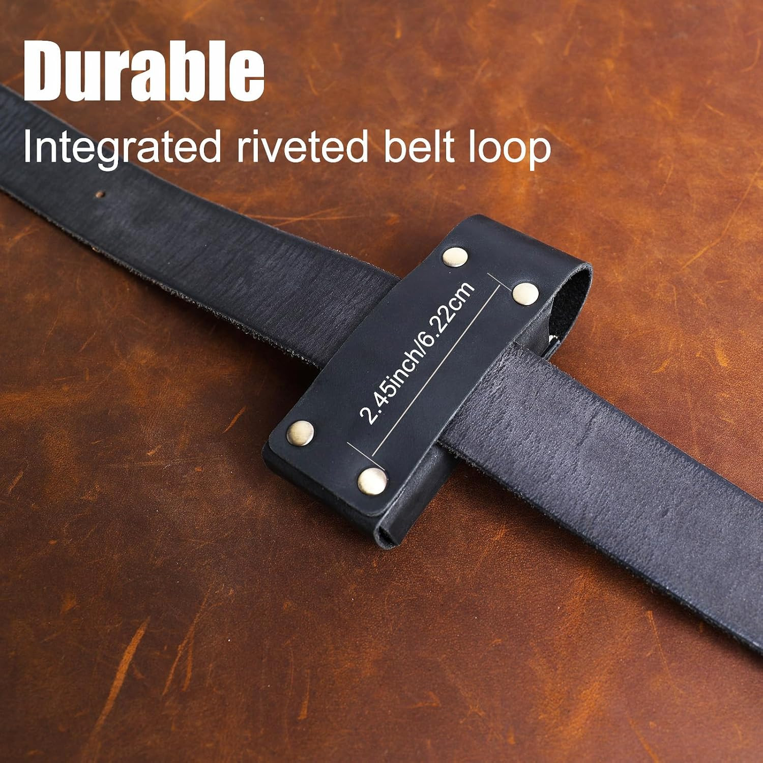 Leather Multitool Sheath for Belt – Multitool Holster for Leatherman Wave & Wave