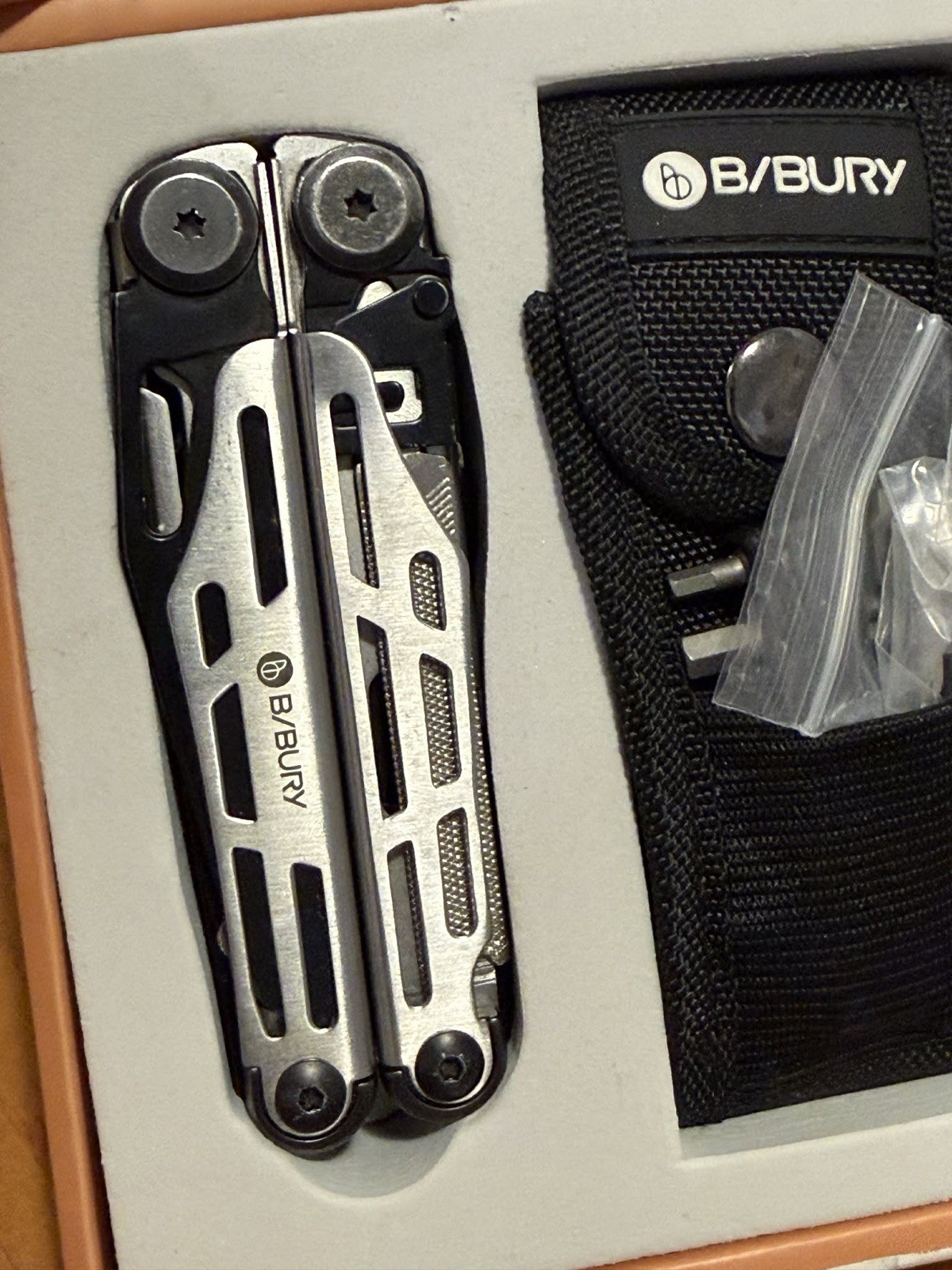 Multper Multitools Pliers Pro, Upgraded Multi Tool With Damascus Knife