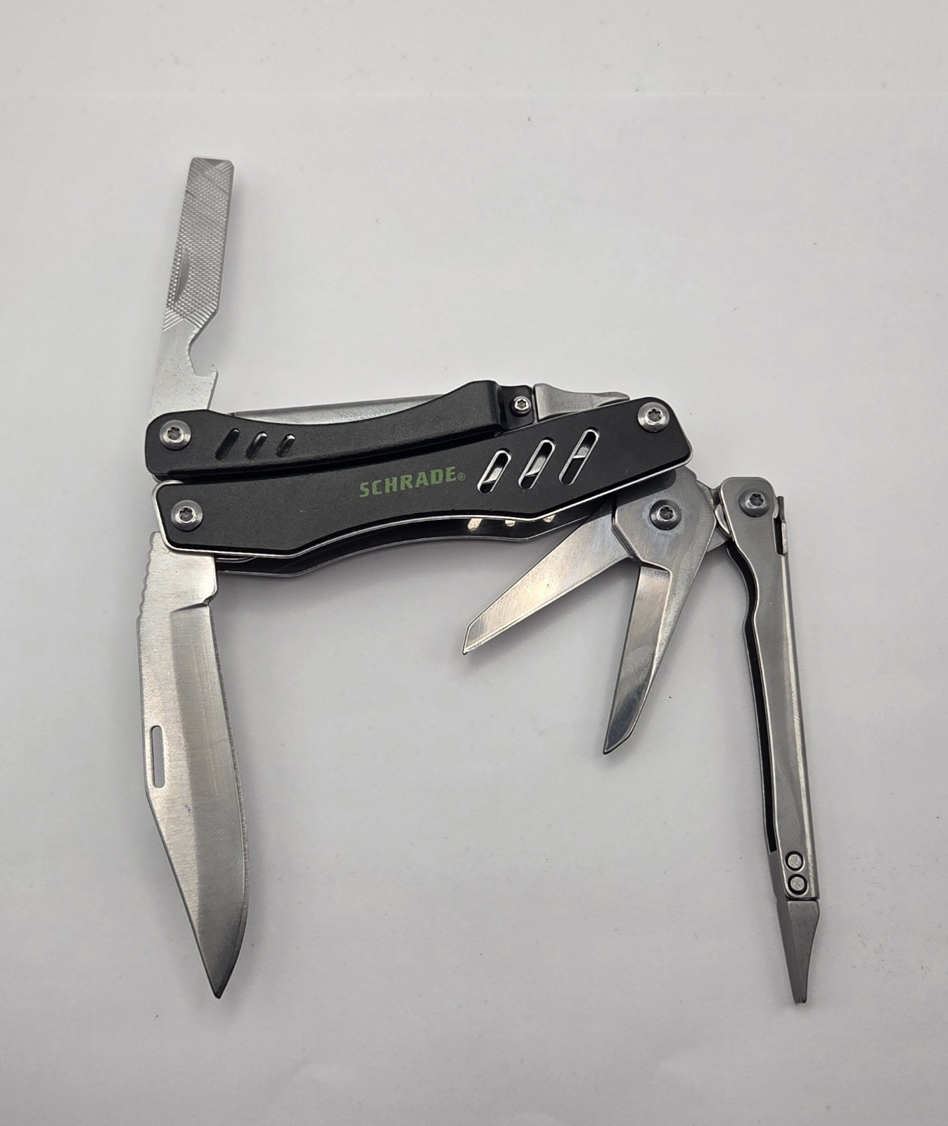 SCHRADE TOUGH TOOL MULTI-TOOL STAINLESS STEEL Excellent Condition