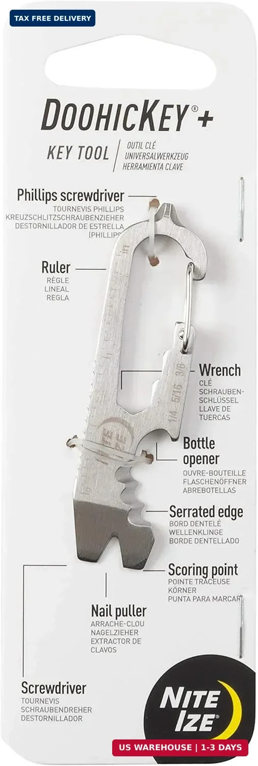 Nite IZE KMTSE-11-R3 DoohicKey Keychain Multi Tool