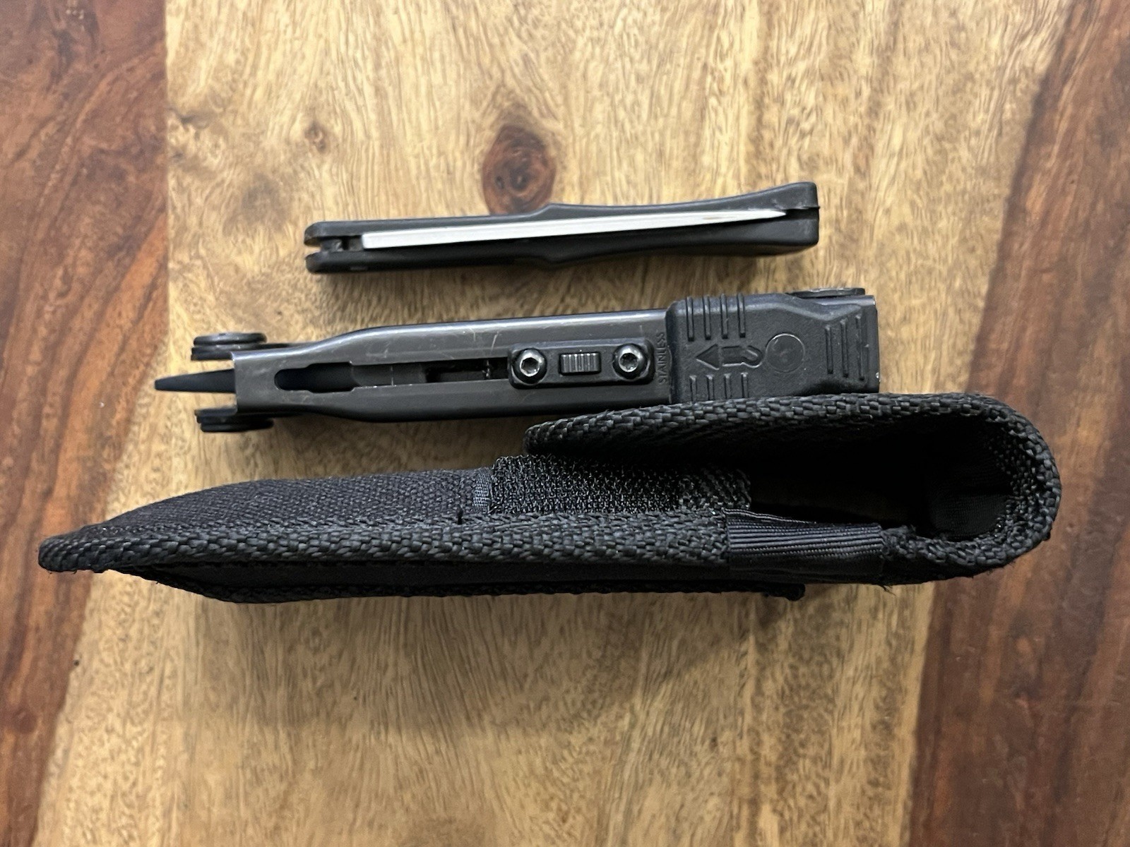 Gerber Multi Tool DIESEL SUPER Nice! w/Gerber Sheath & LST Knife (Lot Of 2)
