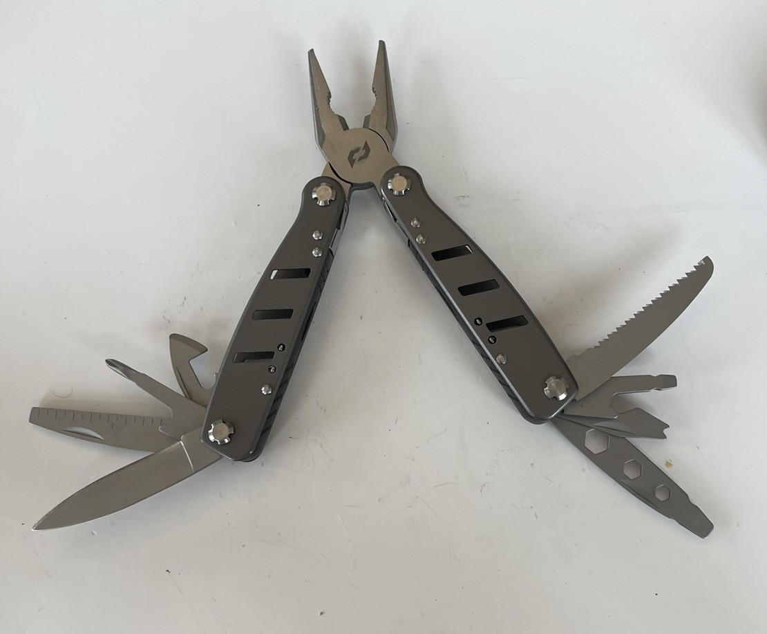 Delta Class Callous Multi-Tool, 14 Tools in 1 Made of 2Cr Stainless, With Sheath