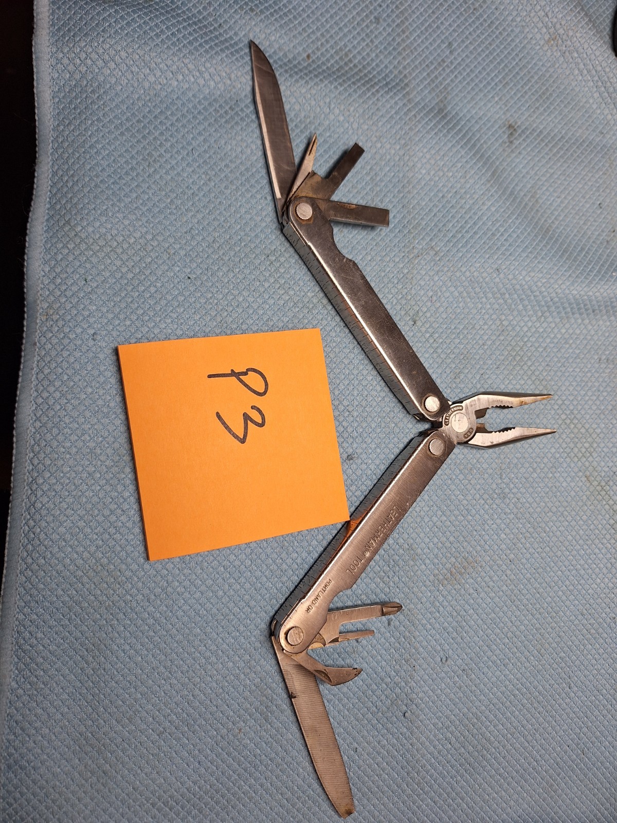 1 LEATHERMAN ORIGINAL PST Multi Tool Knife DATE 0197 Excellent Lot P3