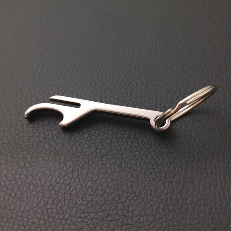 Stainless Beer Opener Portable Opener Pocket Keyring Bottle Opener Funny Gifts