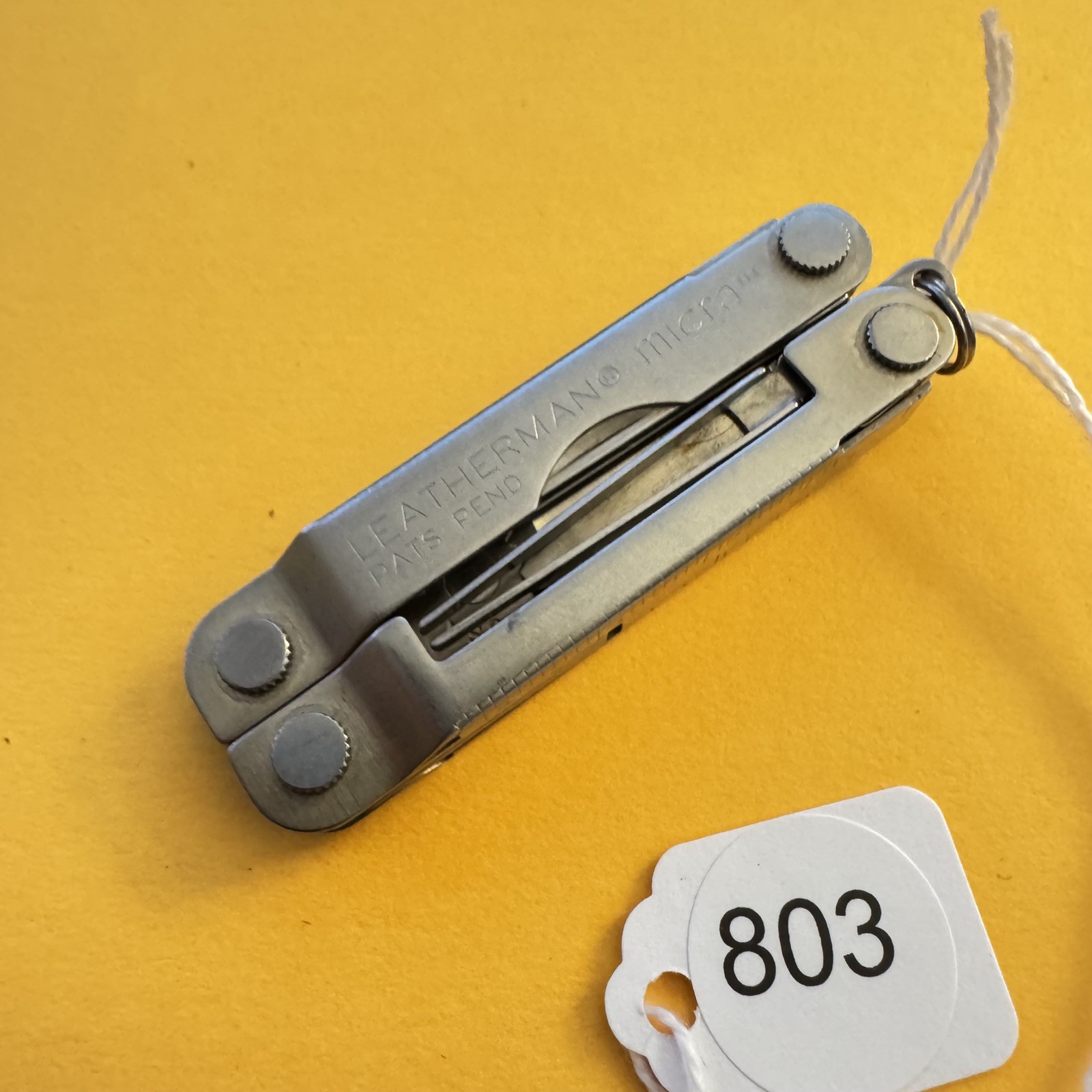 Leatherman Micra Multi Tool Pocket Knife Scissors Stainless EDC #803