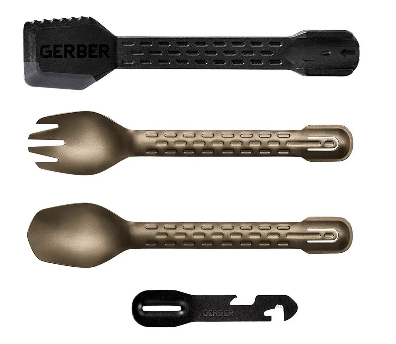 Gerber Compleat Light Weight Utensil Set Fork Spoon Spatula Multi Tool 2.5 OZ