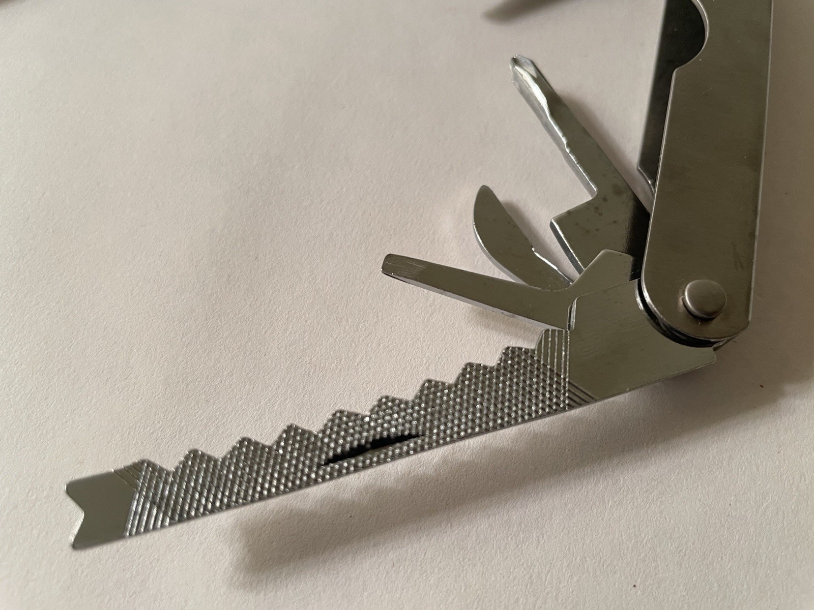 Stainless Steel Multitool 9-function Pliers Knife Screwdriver File Bottle Opener