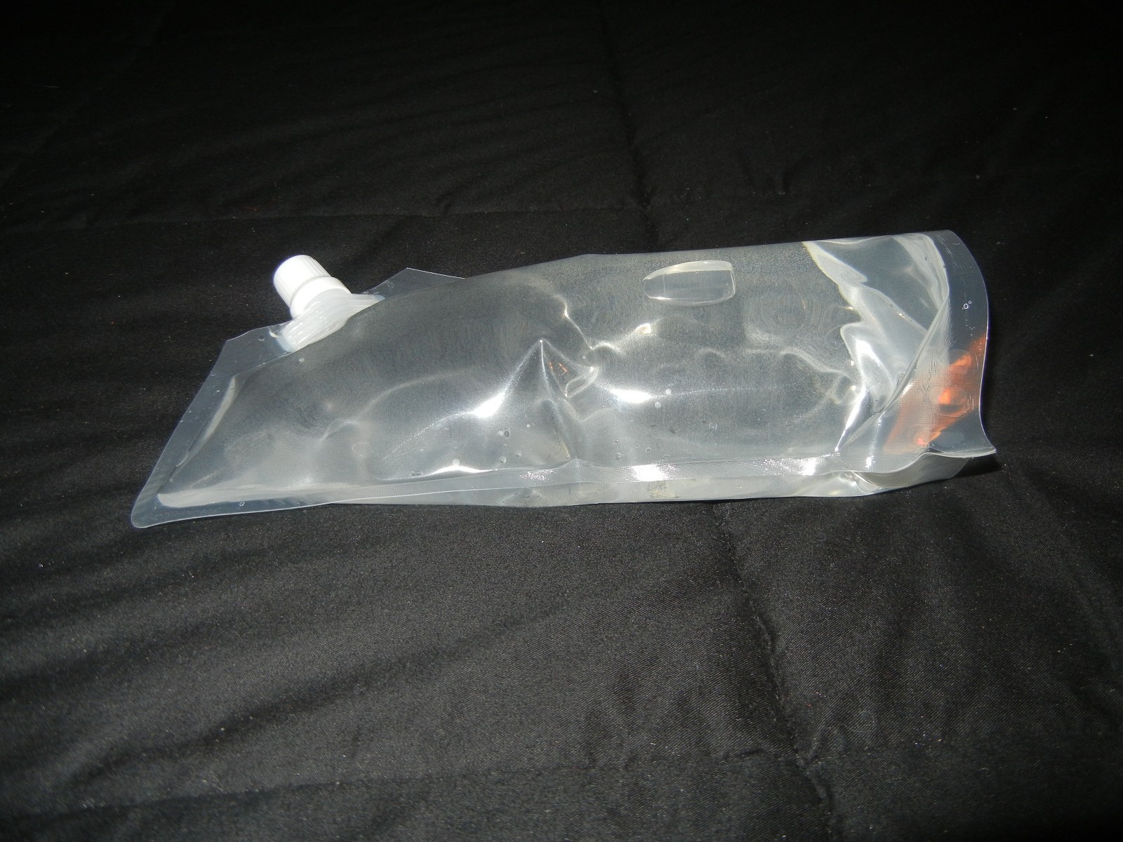 (10) Flexible Collapsible Reusable Folding Water Bottle Bag Survival Flask Pouch