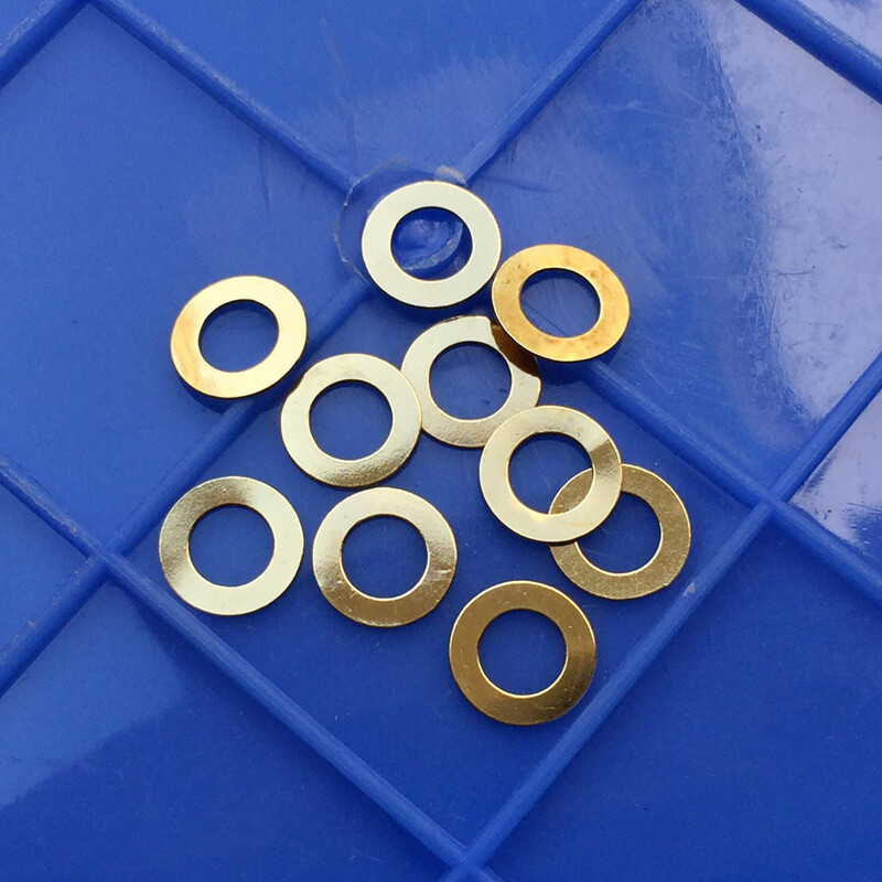 4PCs. Brass Gasket Split Washer for Rich Hinderer XM18/XM-24 3"/3.5"