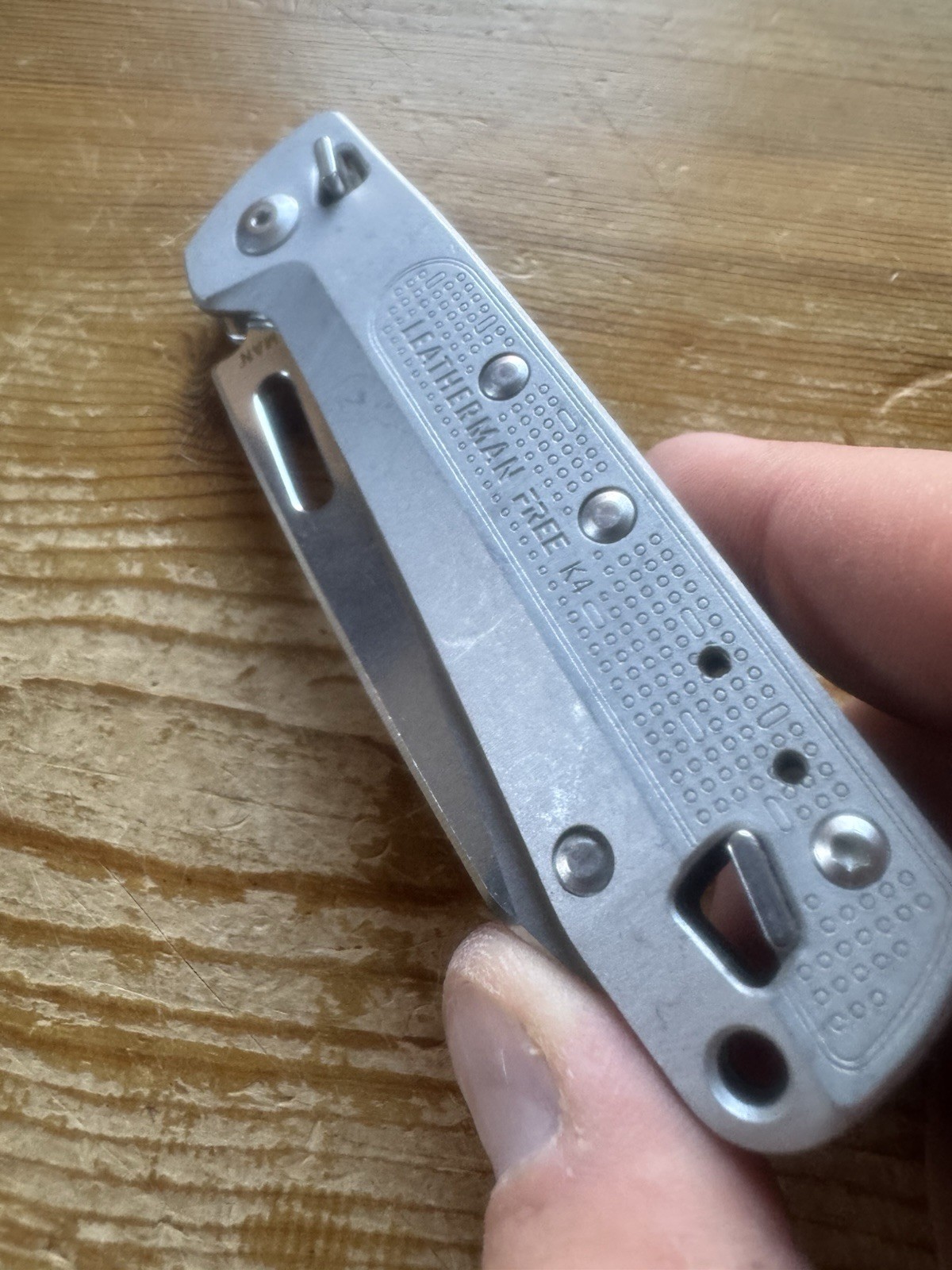 Leatherman Free K4 Silver Aluminum Handle