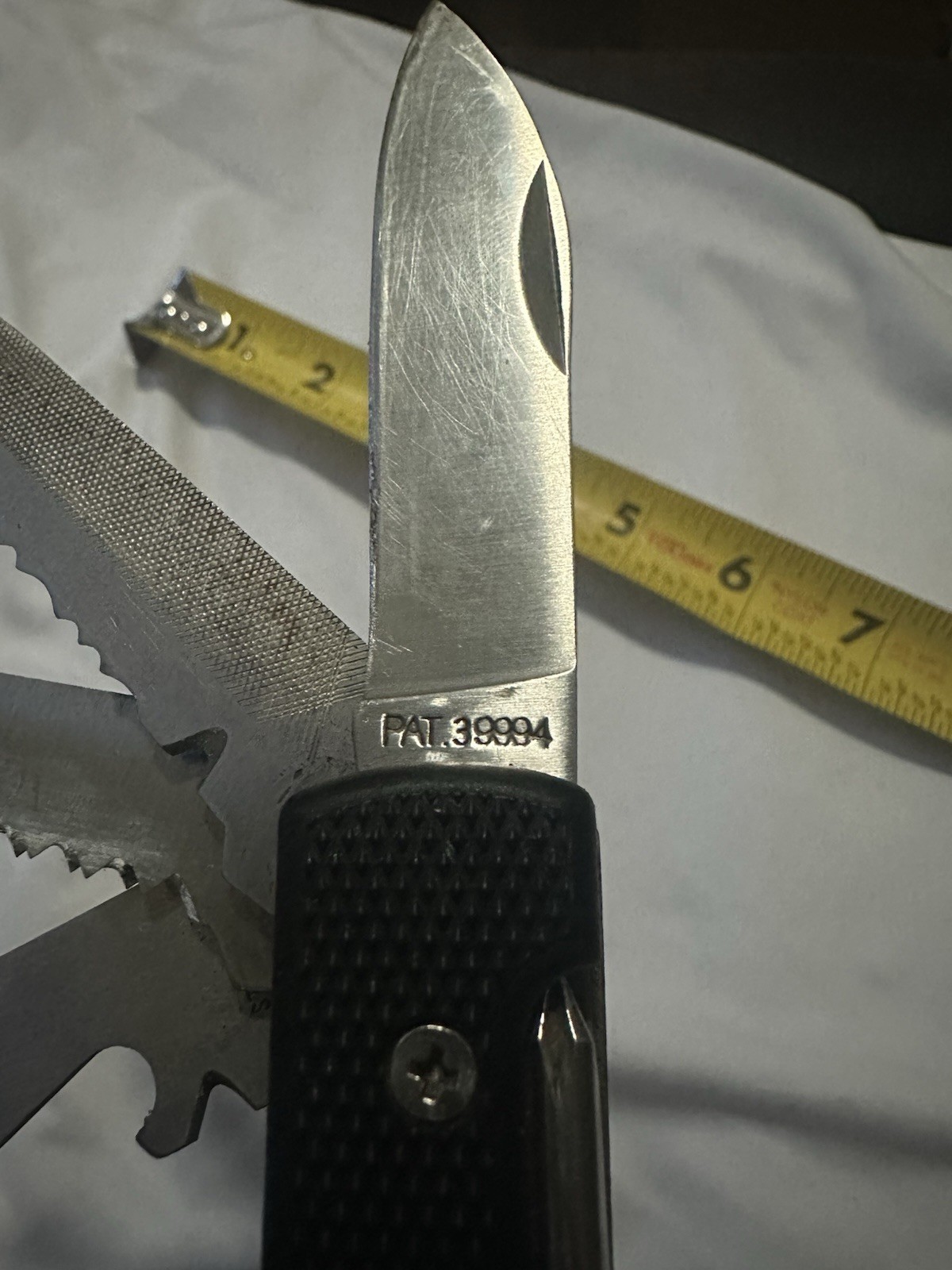 Vintage Heavy Duty Pocket Mechanic Multi Tool 6” Closed