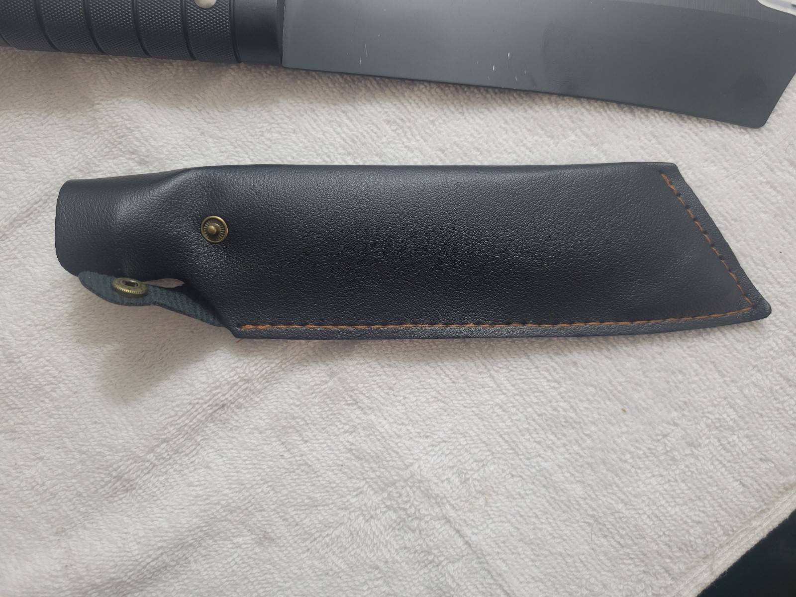Fiona Outdoor Tools Multi Use Fixed Blade Camping Knife/Cleaver W/Sheath (B7)