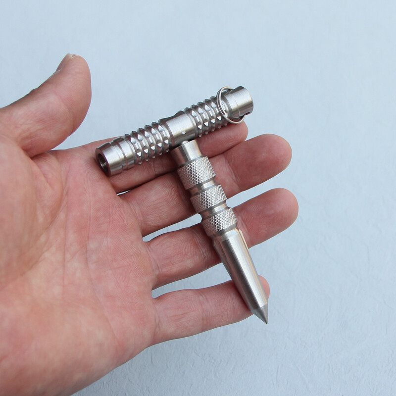 Stainless Steel Cool Stick EDC Outdoor Detachable Tactical Stick 142*13MM