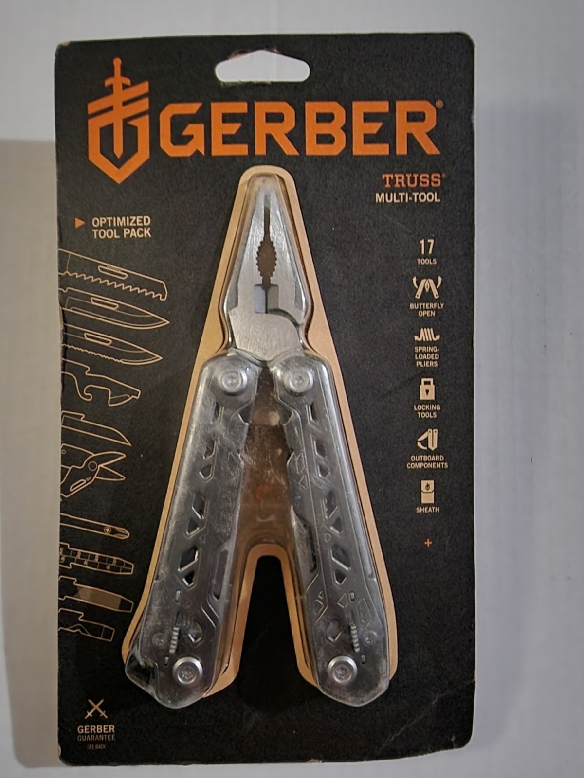 Gerber Truss Multi-Tool Set 17 In One Stainless Steel Handle