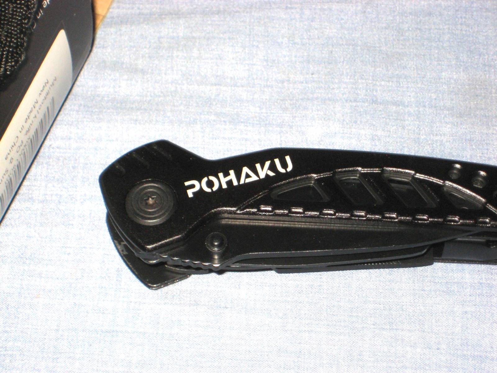 POHAKU BLACK MULTI-TOOL WITH PLIERS, KNIFE, SAW, FILE, SCREWDRIVERS – NEW