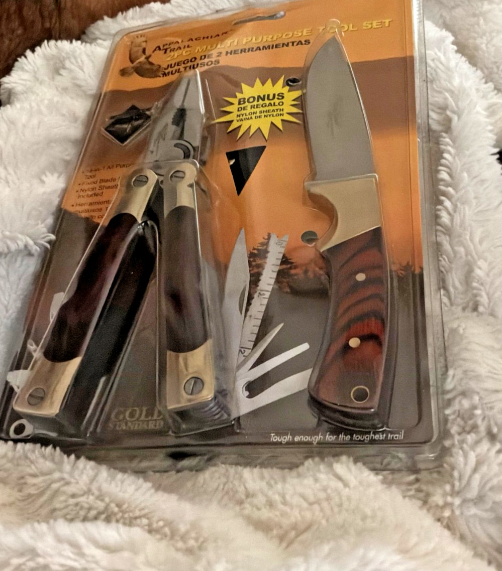 Appalachian Trail 3-Piece Multi-Purpose Tool & Knife Set (Model #51120) Sealed