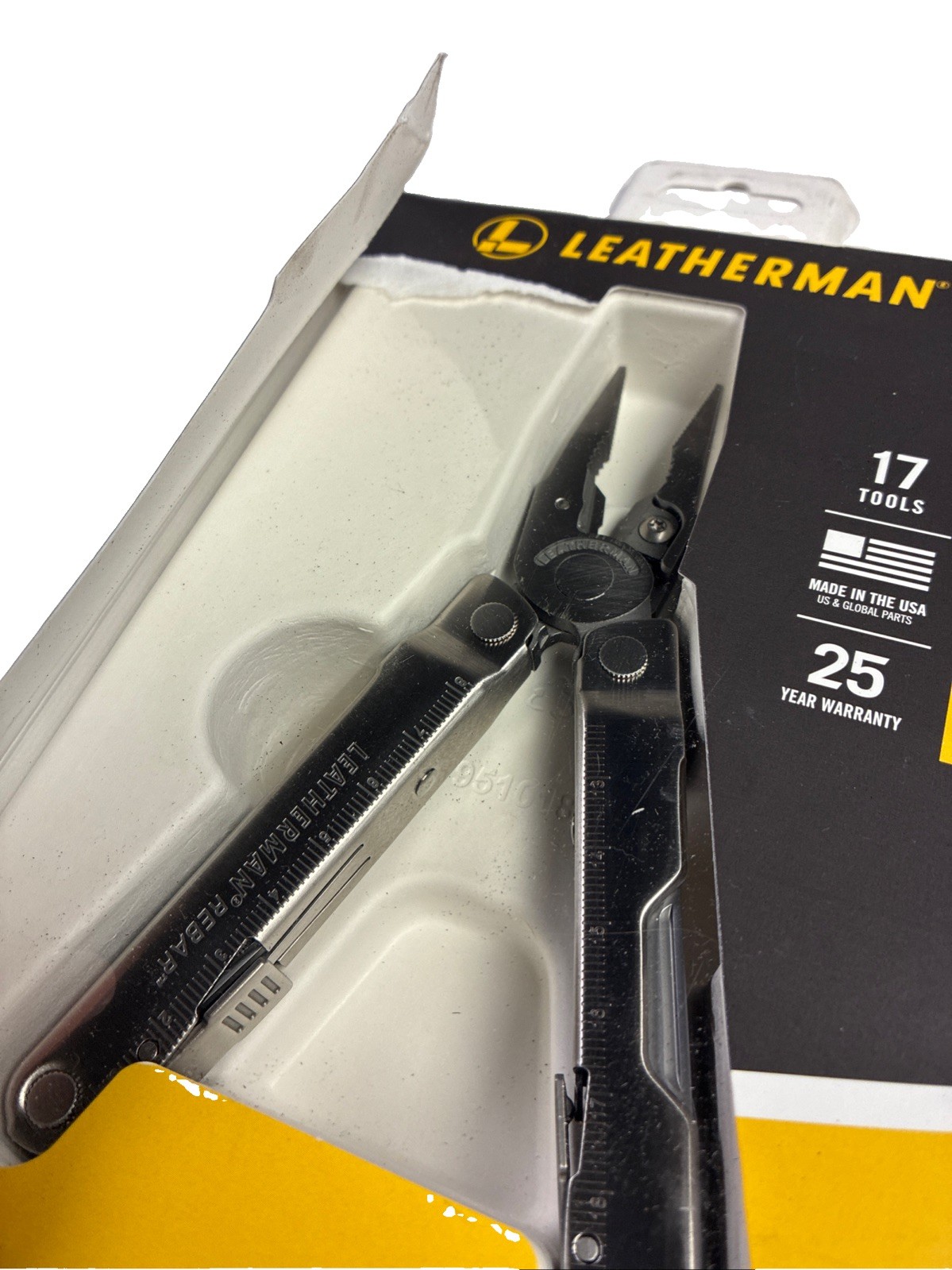 LEATHERMAN Rebar 17-in-1 Multitool W/ Premium Replaceable Wire Cutters & Saw